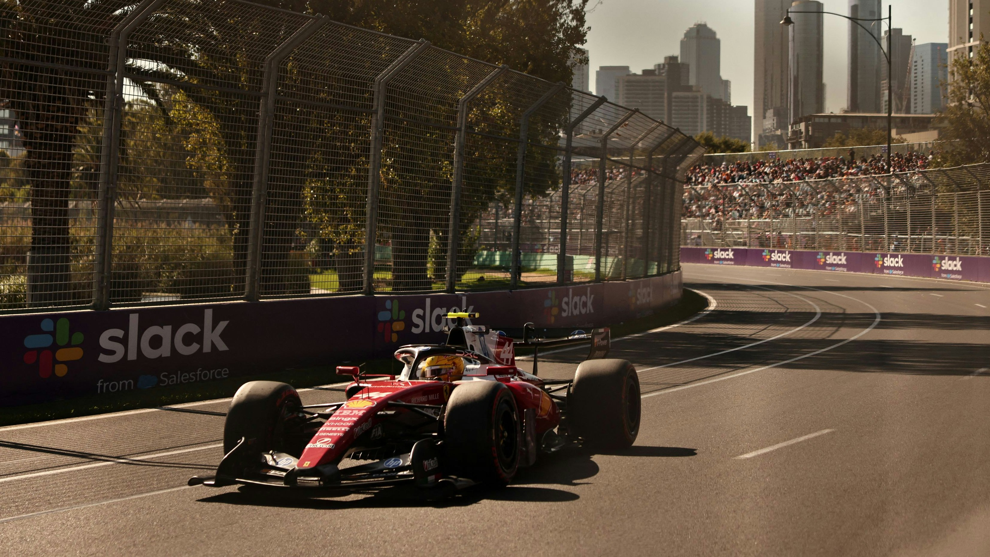 Lewis Hamilton fuhr nach Ferrari-Teamkollege Chalres Leclerc die schnellste Runde. 