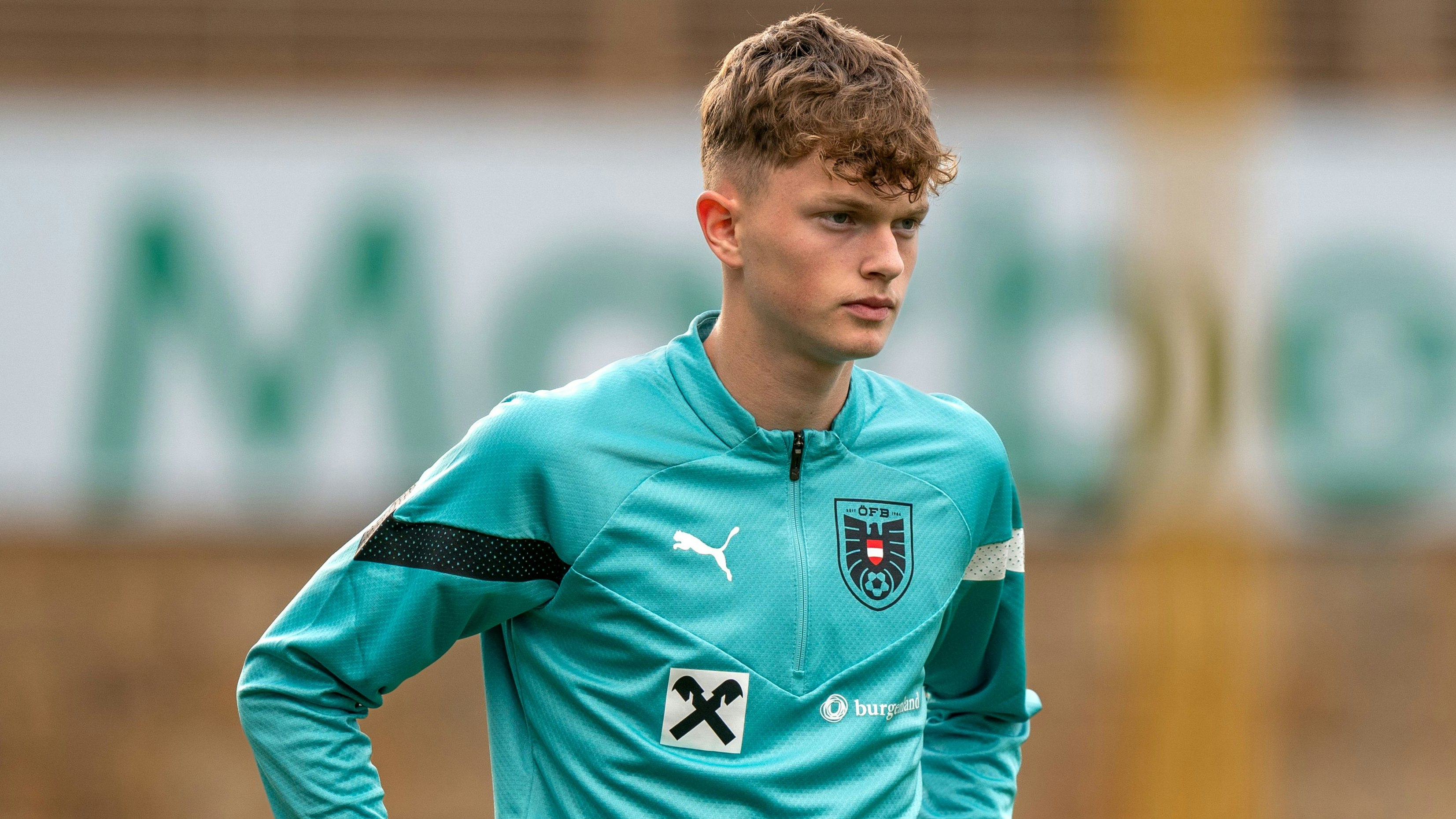 SAN PEDRO,SPAIN,15.NOV.22 - SOCCER - OEFB international test match, Andorra vs Austria, preview, training team AUT. Image shows Paul Wanner (AUT). Photo: GEPA pictures/ Johannes Friedl