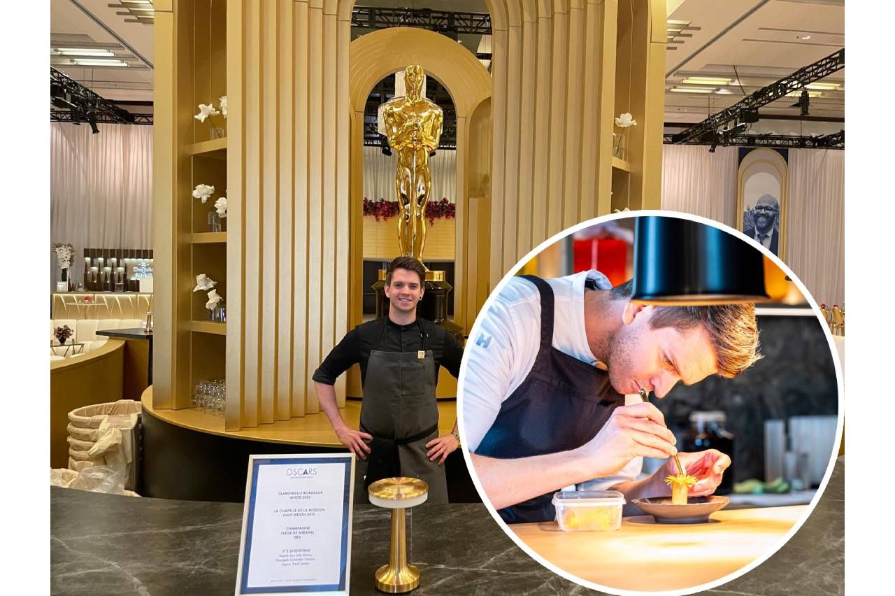 Bereits zum dritten Mal Kocht Bernhard Zimmerl bei den Oscars.