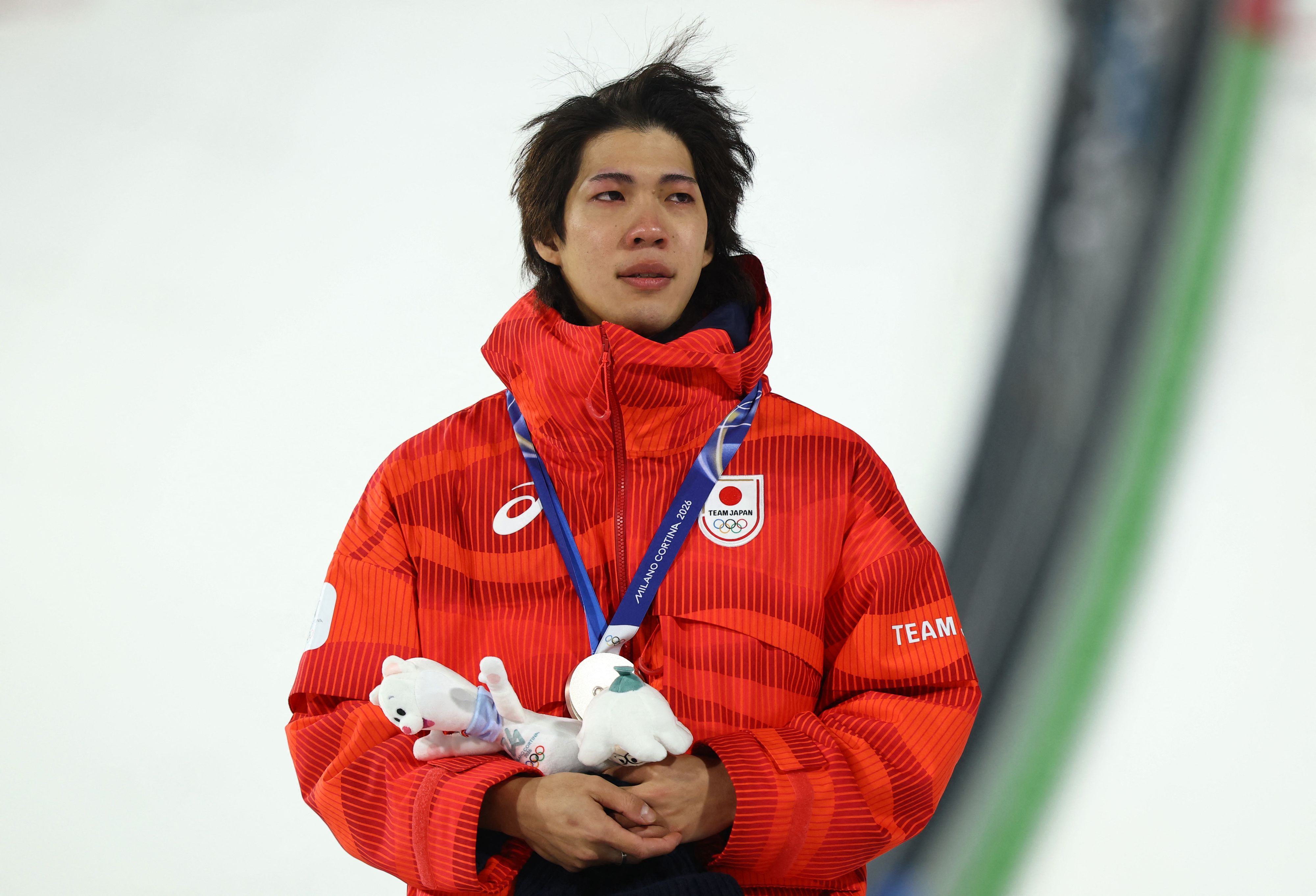 Skisprung-Ass Ren Nikaido. 