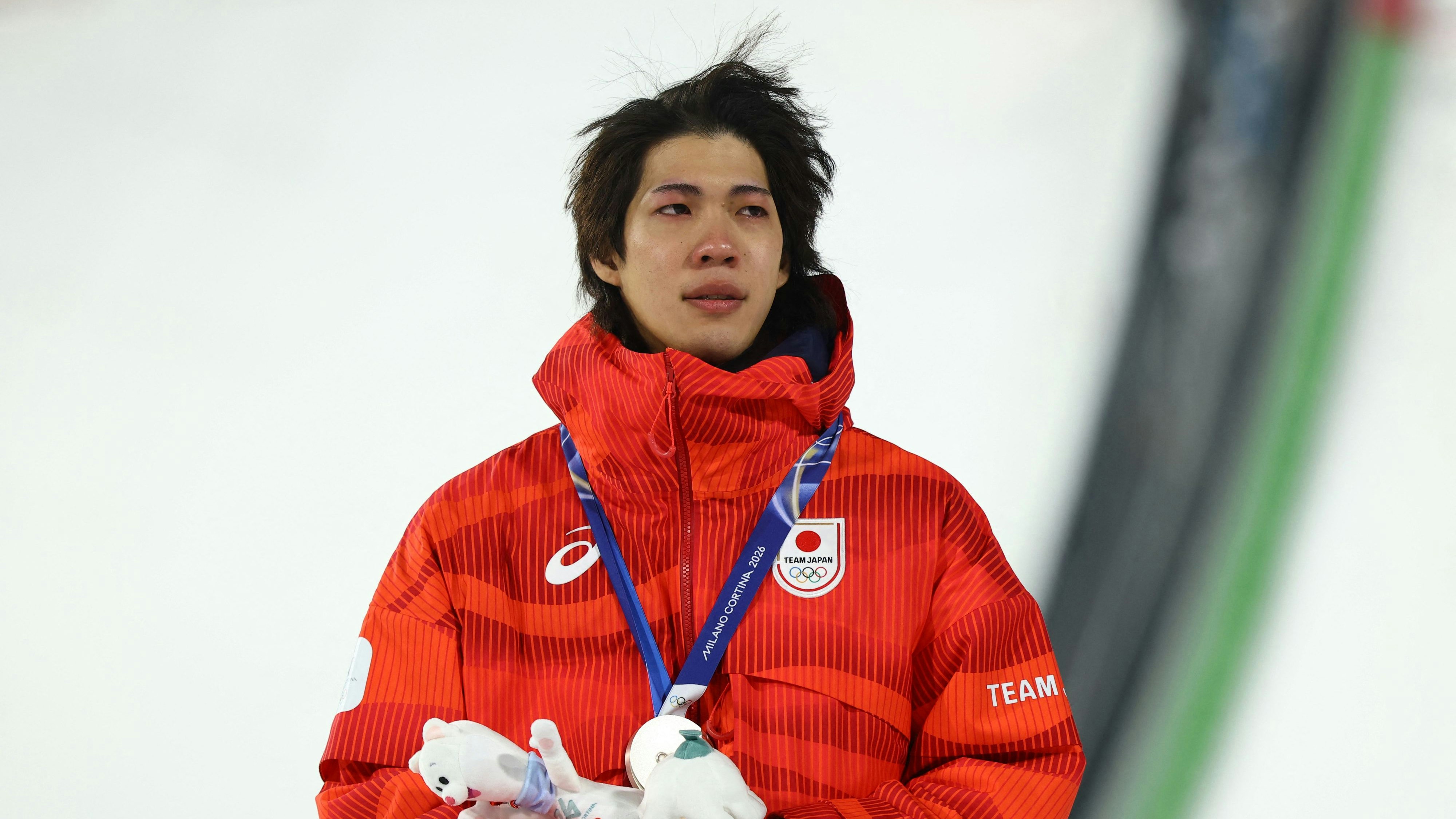 Skisprung-Ass Ren Nikaido. 