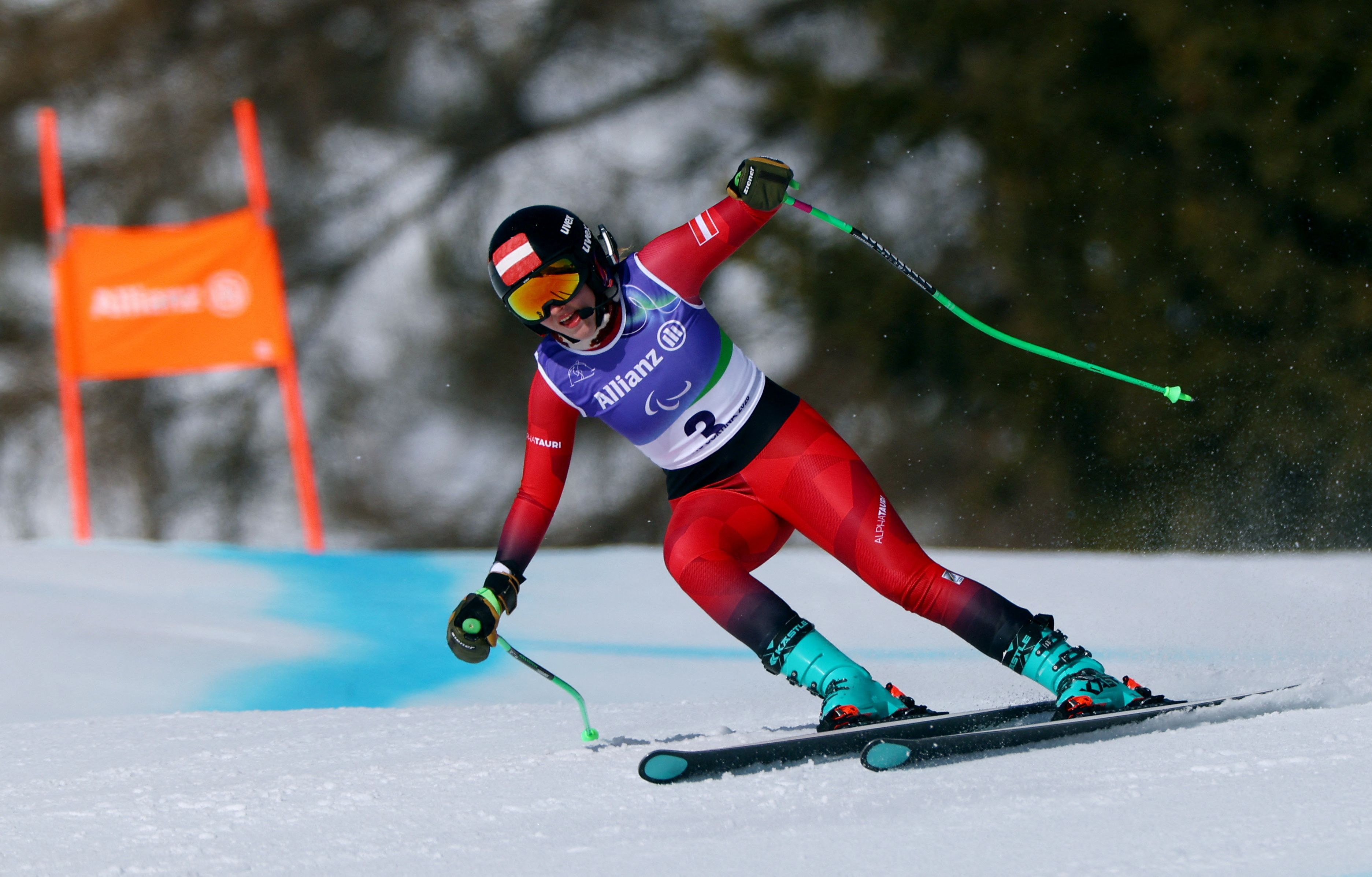 ÖSV-Ass Veronika Aigner. 