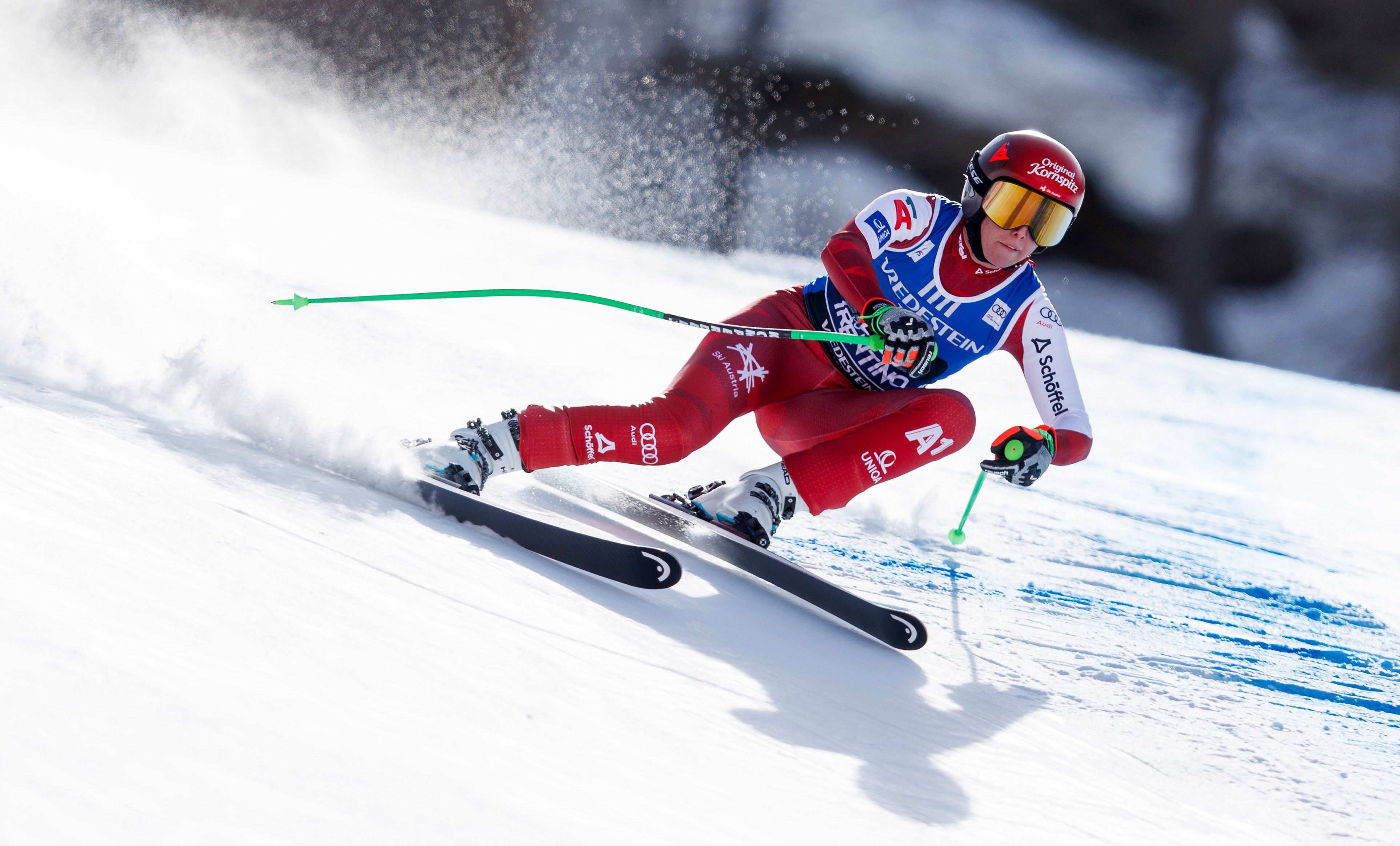 Österreichs Ski-Ass Conny Hütter. 