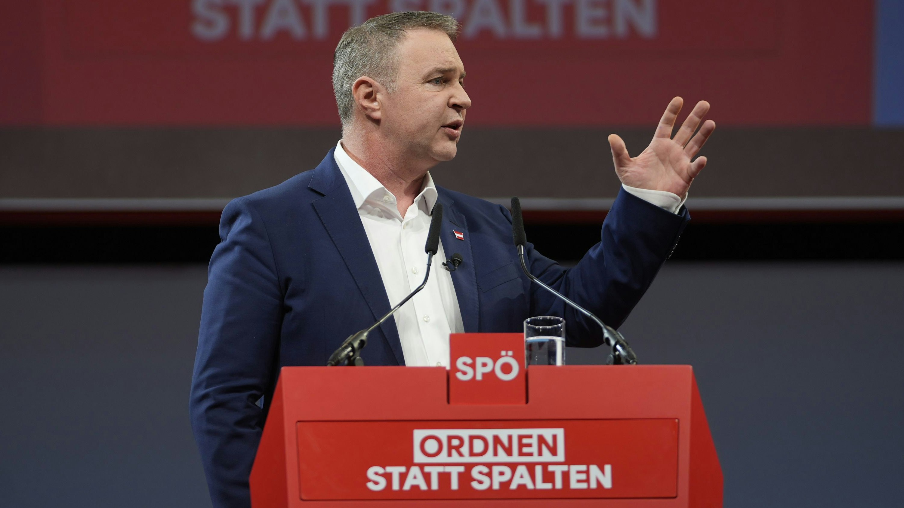 Die Rede von SPÖ-Chef Andreas Babler am Parteitag.