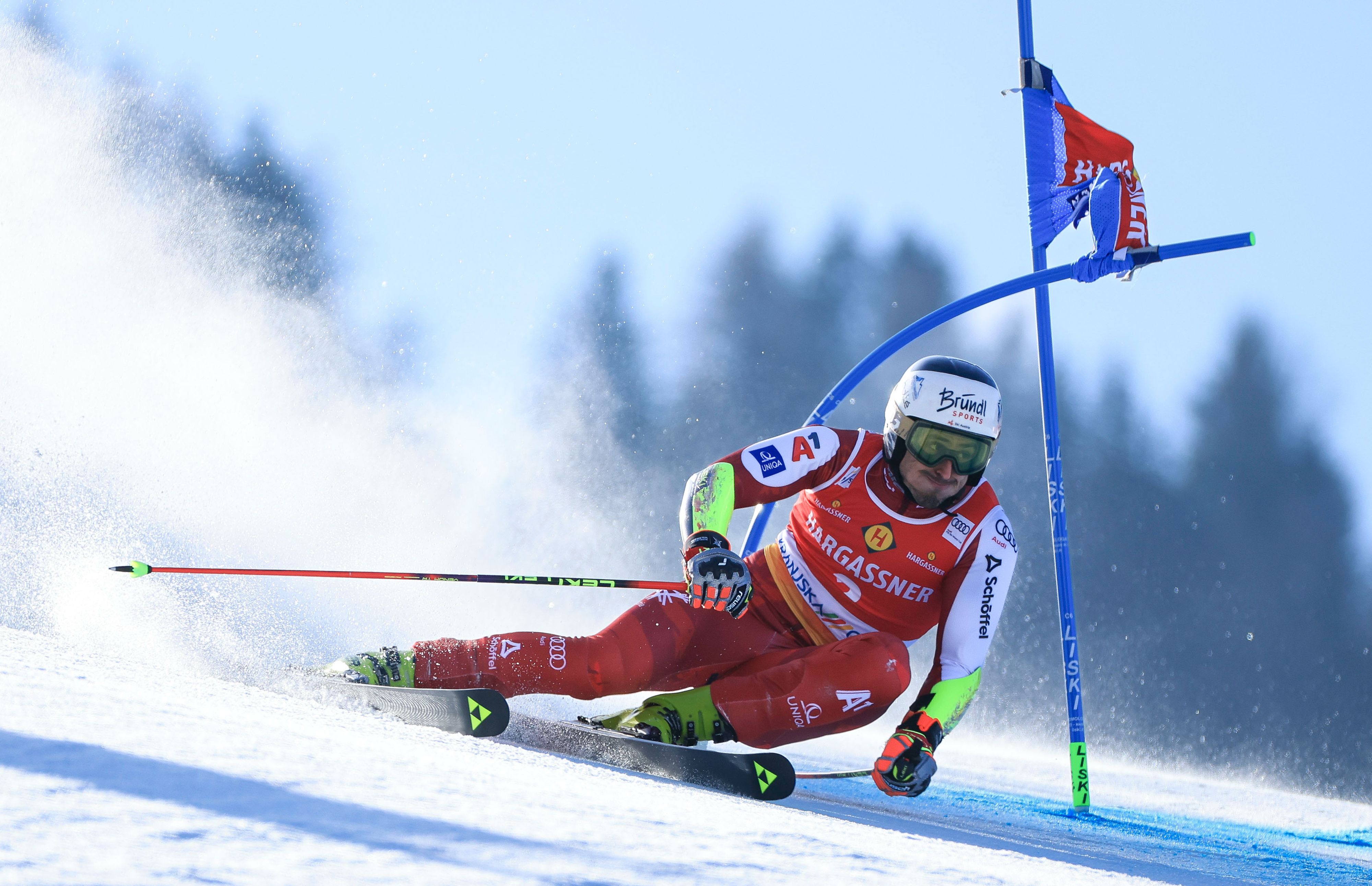 Österreichs Top-Riesentorläufer Stefan Brennsteiner. 