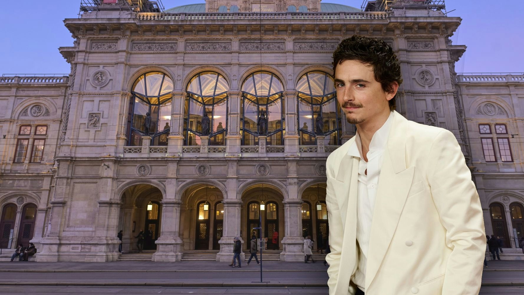 Timothée Chalamet hat sich irgendwie mit der Wiener Staatsoper angelegt.