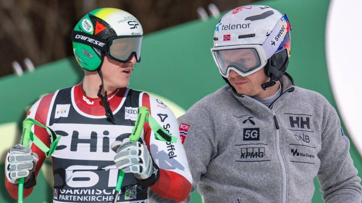 Henrik Kristoffersen beschwerte sich über den zweiten Riesentorlauf-Durchgang, ÖSV-Ass Raphael Haaser hatte da kein Verständnis dafür. 