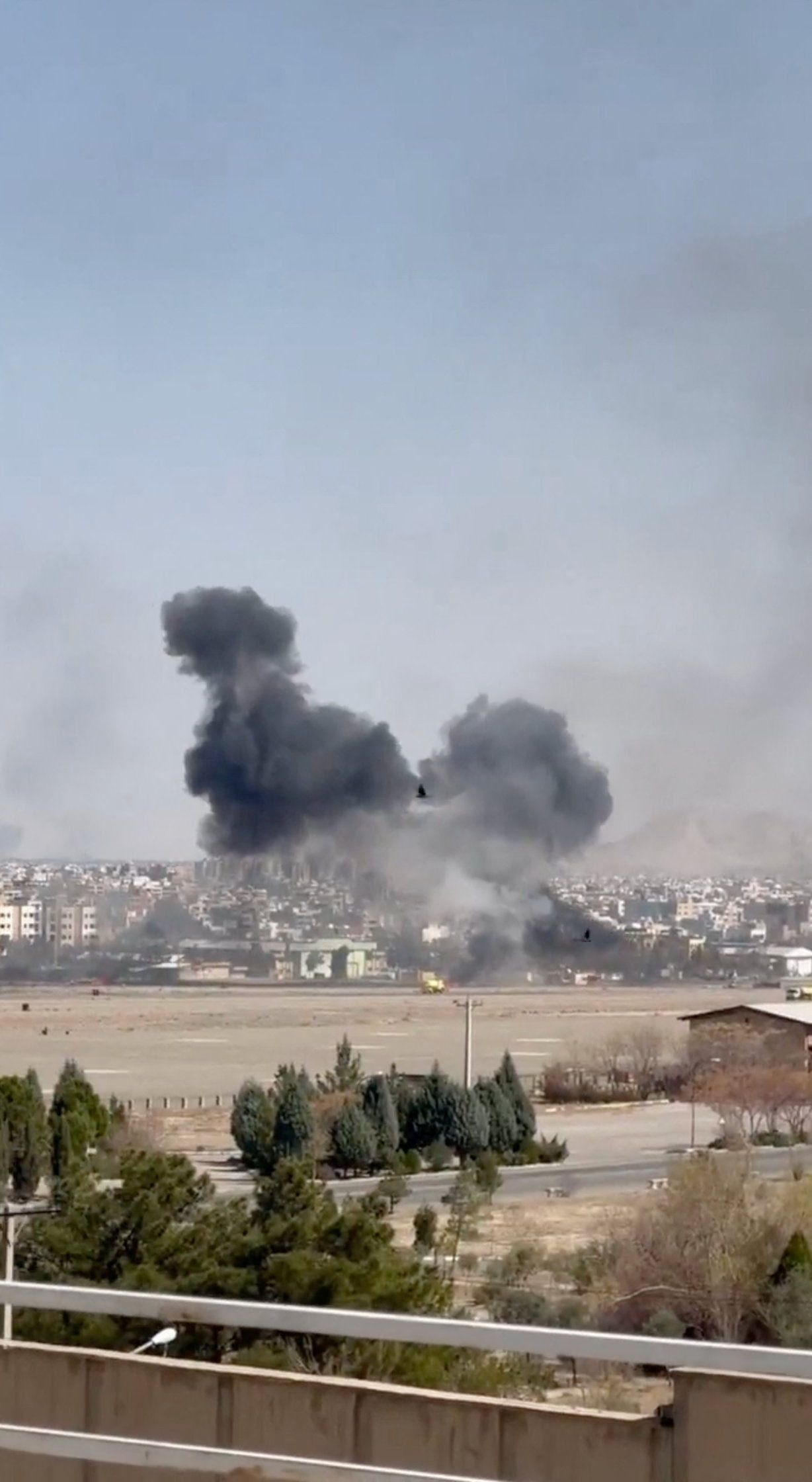 Der Flughafen sei laut Armee 