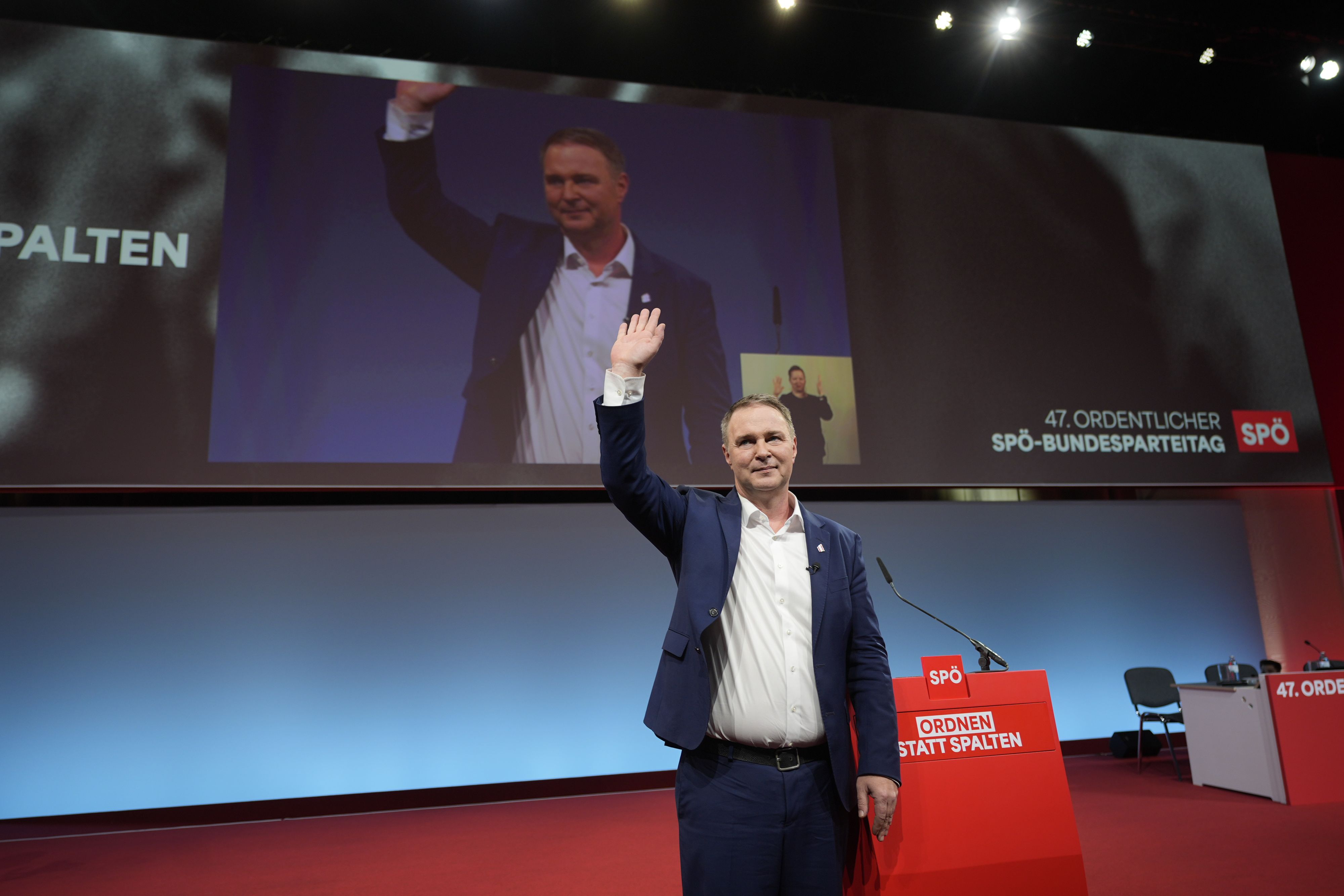 Heute.at - Andreas Babler mit 81,51 % als SPÖ-Chef wiedergewählt
