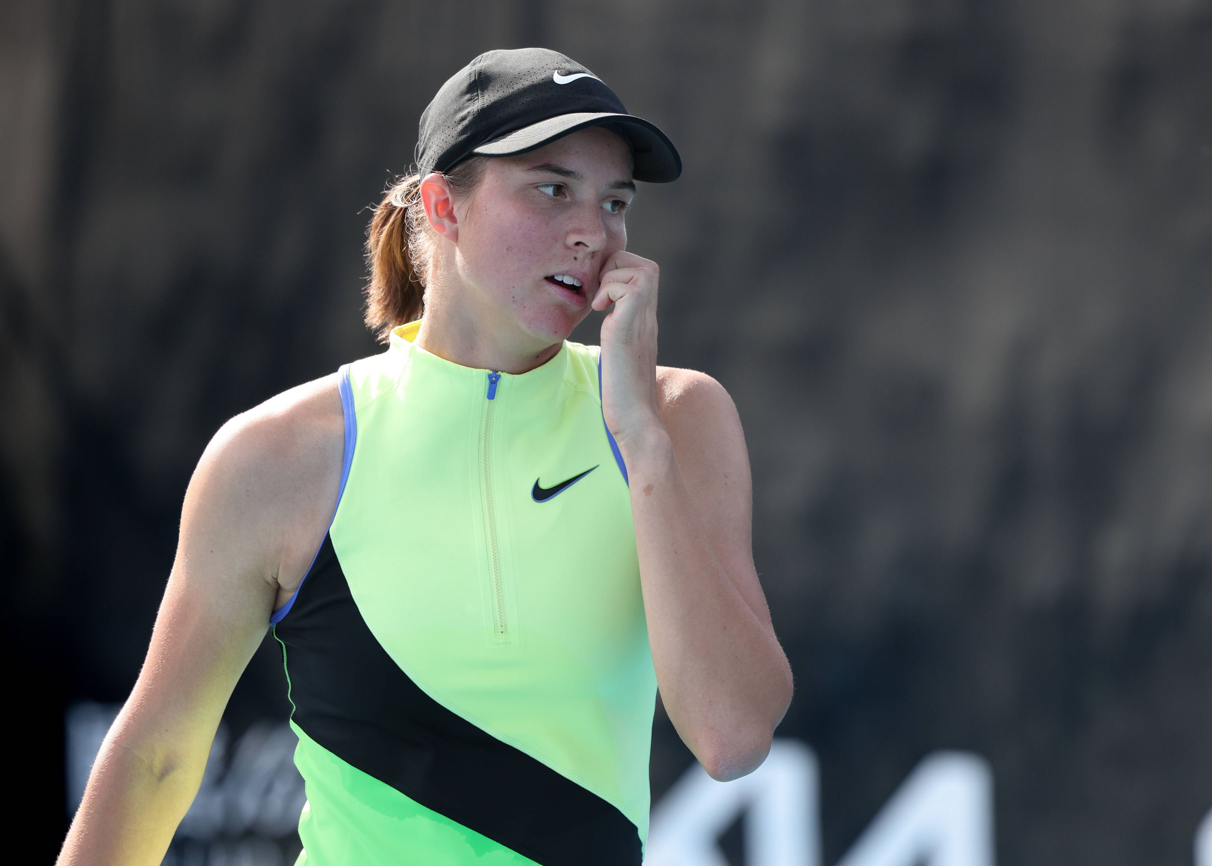 Lilli Tagger scheidet in Indian Wells aus.