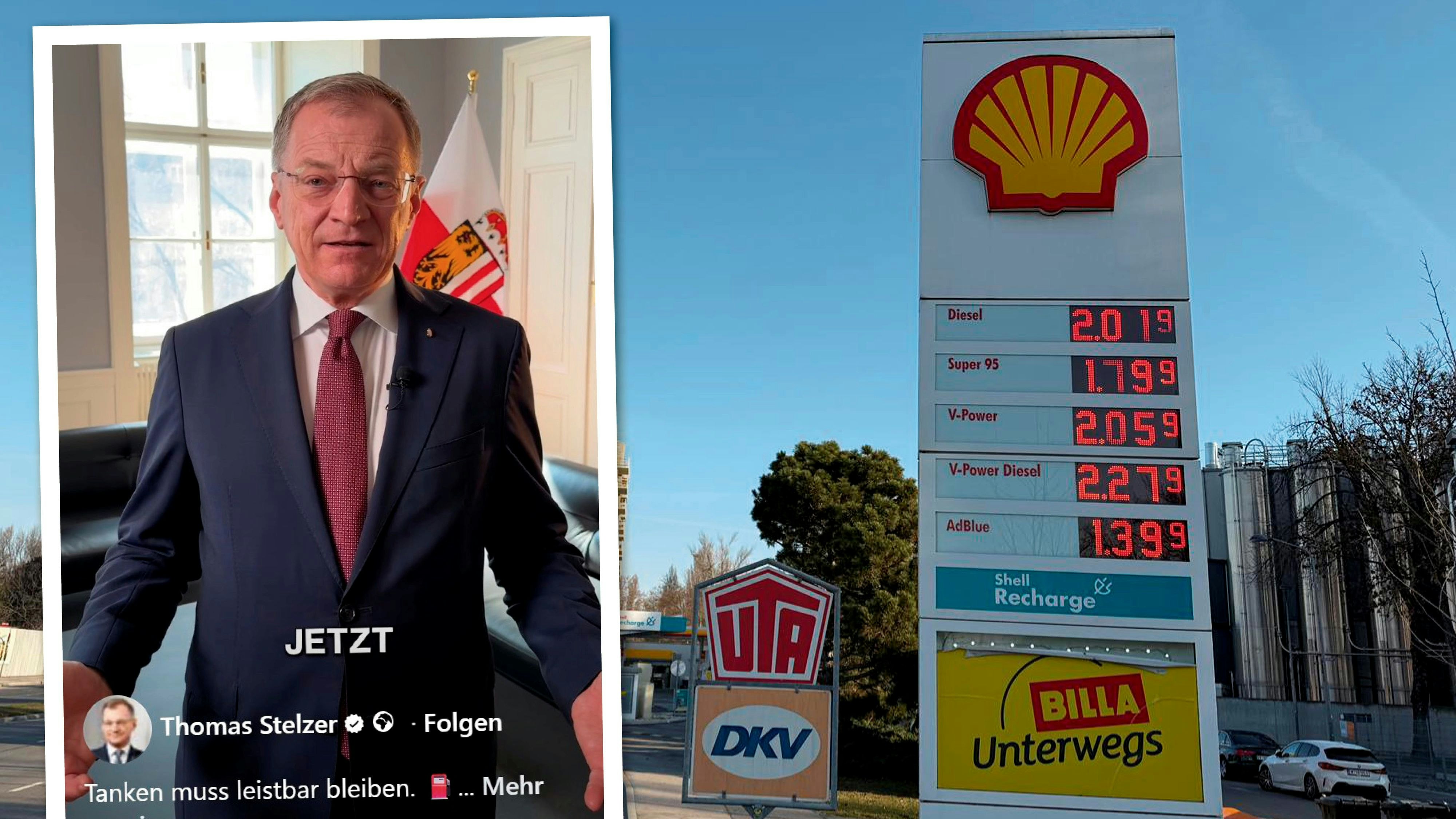 Heute.at - Spritpreis: Prüfen, ob das mit rechten Dingen zugeht!