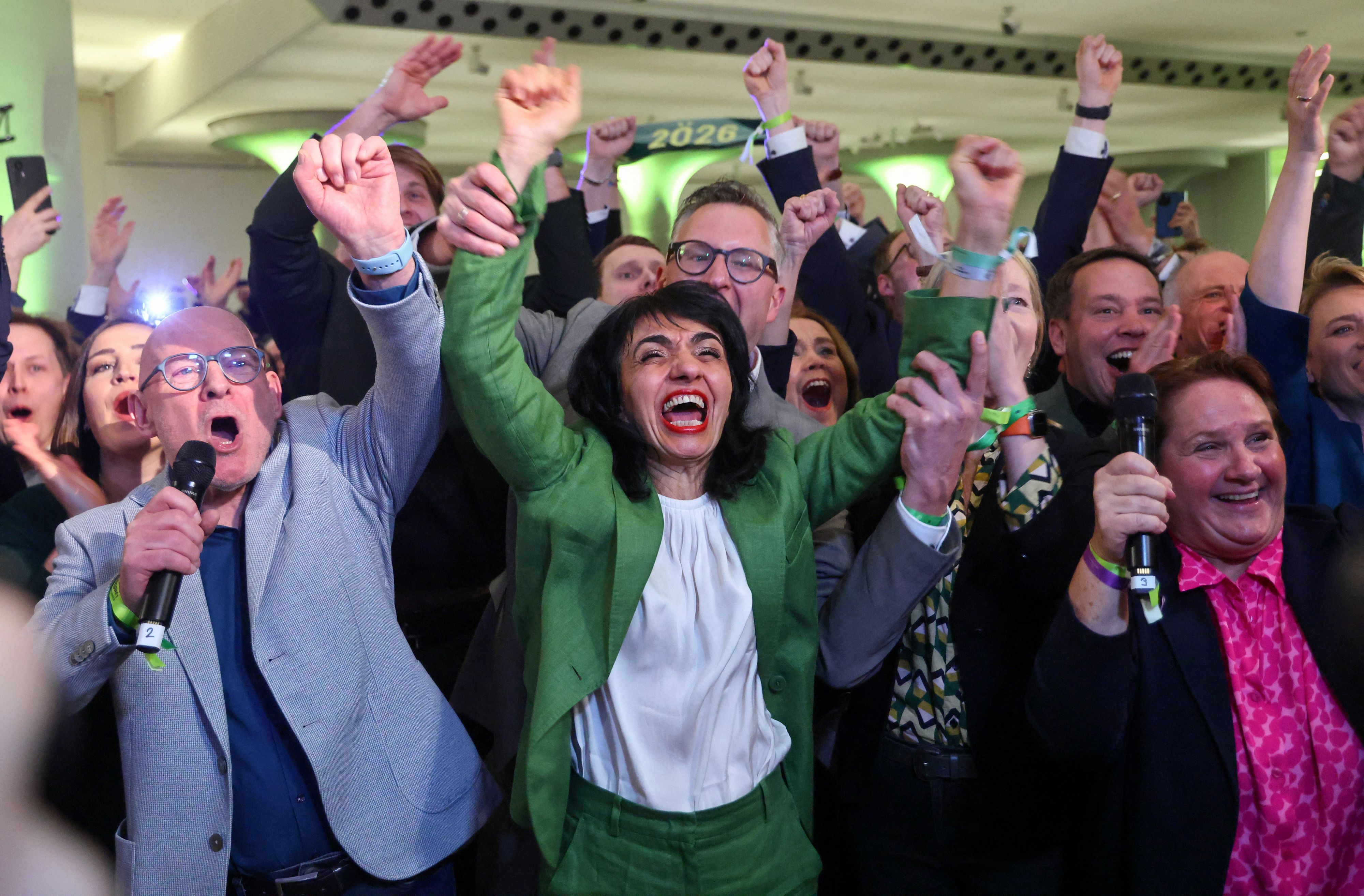 Die Grünen sind bei Landtagswahl in Baden-Württemberg vor der CDU.