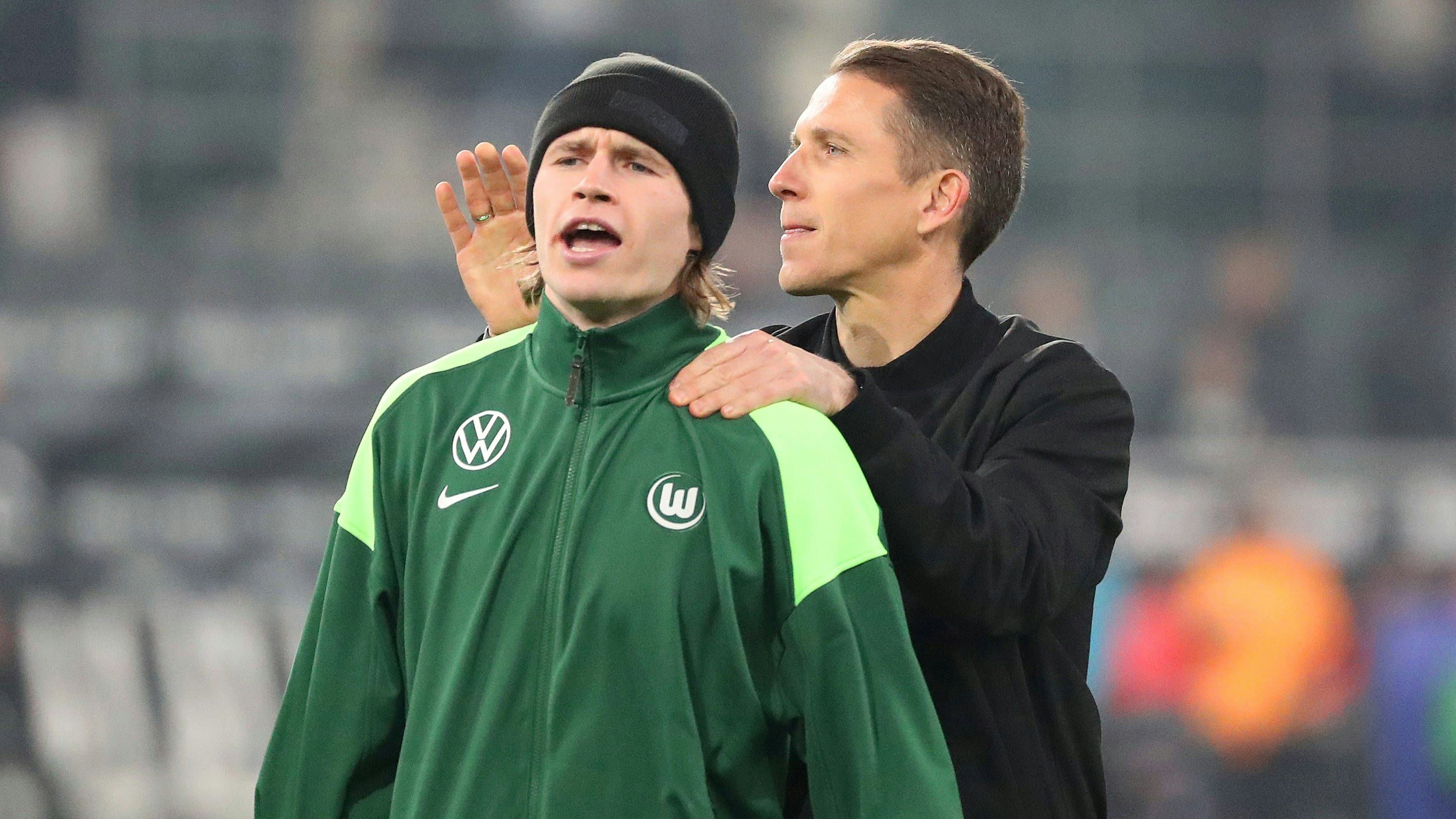 ÖFB-Star Patrick Wimmer und Trainer Daniel Bauer. 