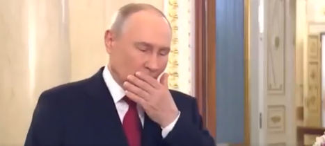 Heute.at - Er hustet und ringt nach Luft: Aufreger-Video von Putin