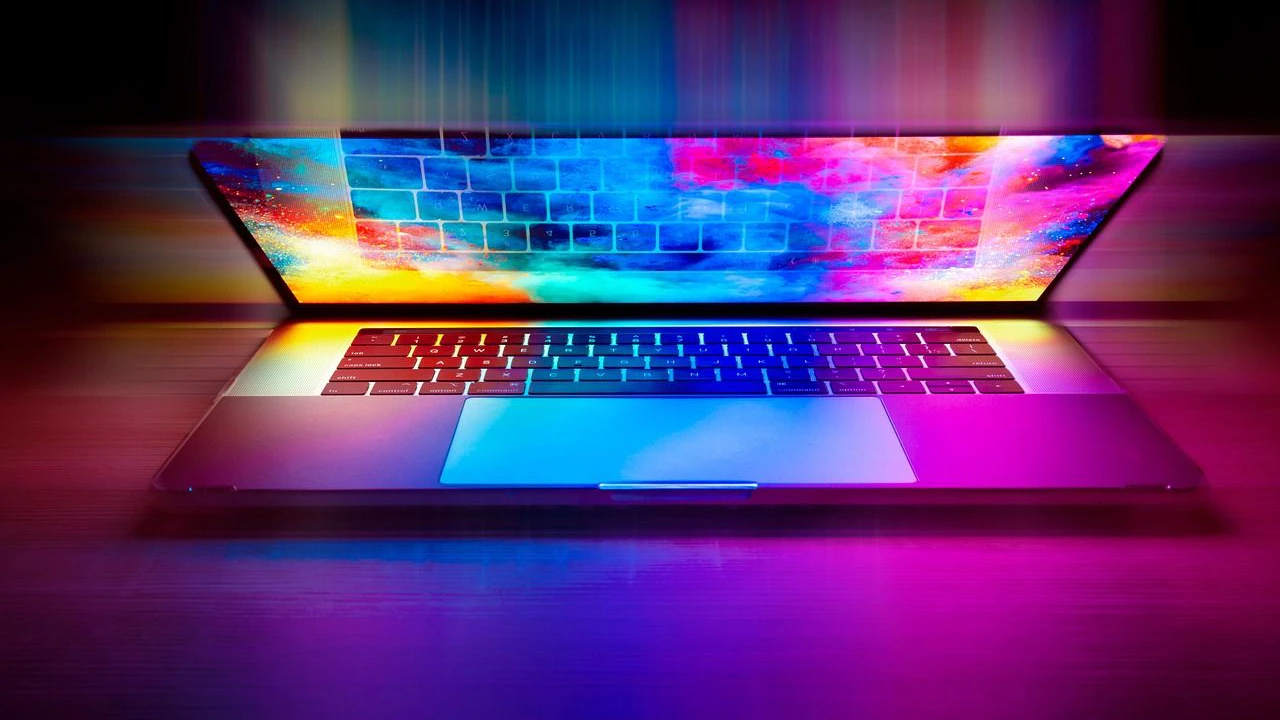 Moderner Laptop