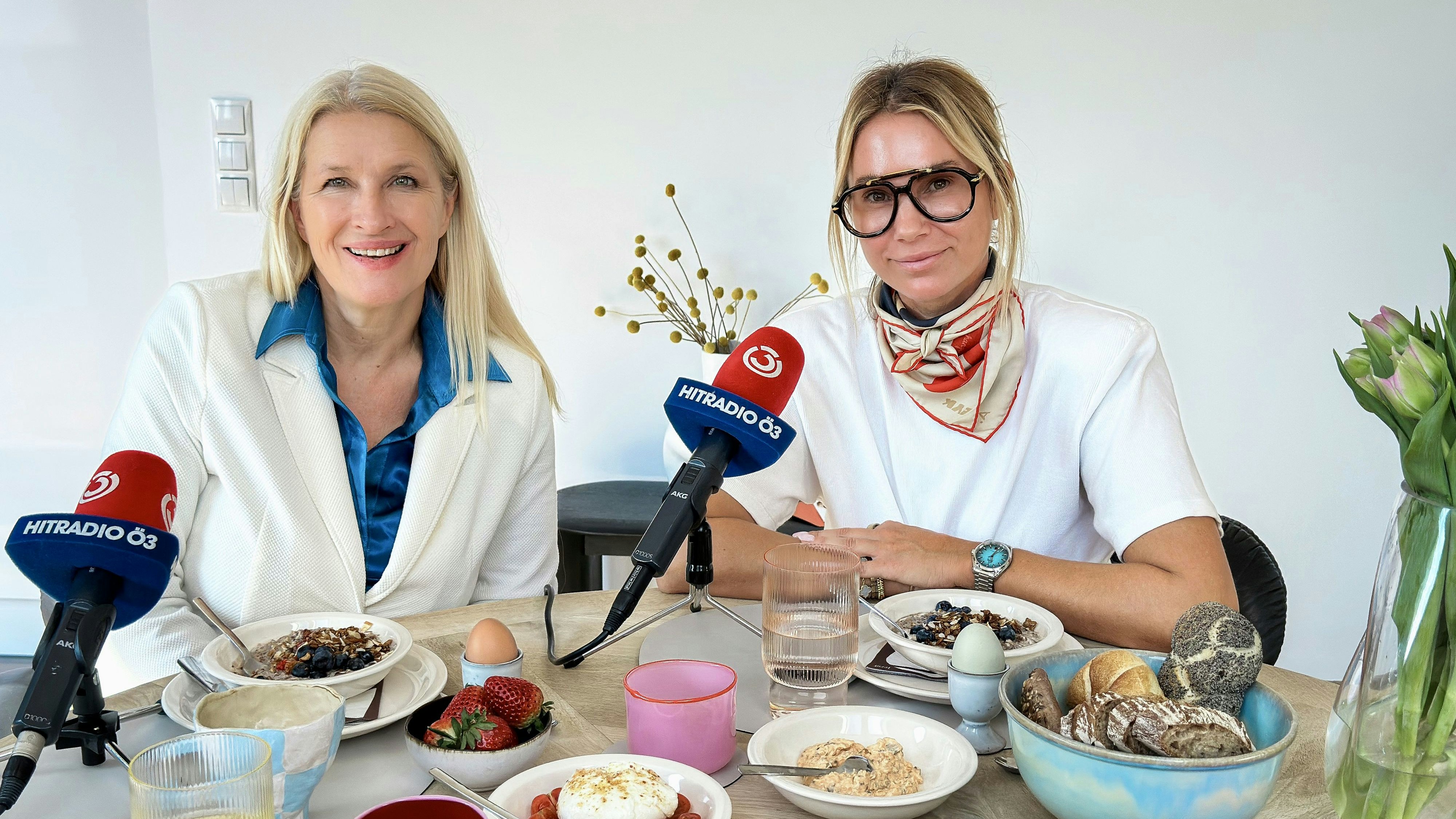 Karin Teigl im Gespräch mit Claudia Stöckl.