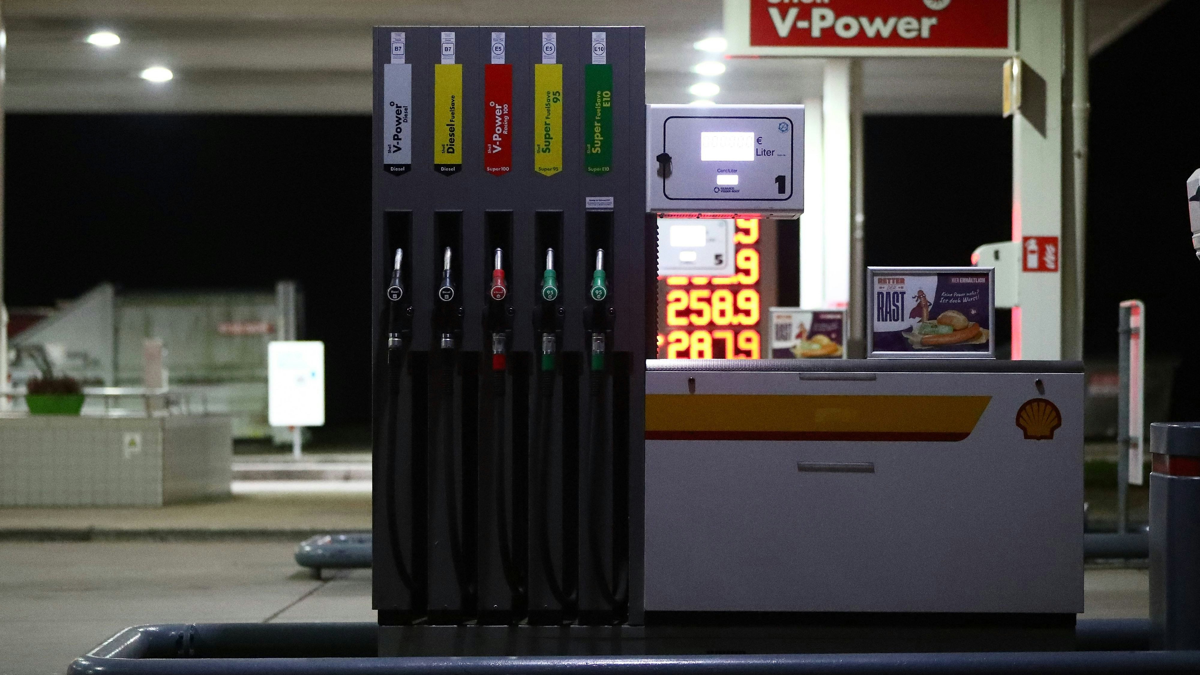 Die Preise an deutschen Tankstellen sind gestiegen. 