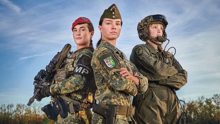 Heute.at - Uniform kennt kein Geschlecht. Verantwortung auch nicht