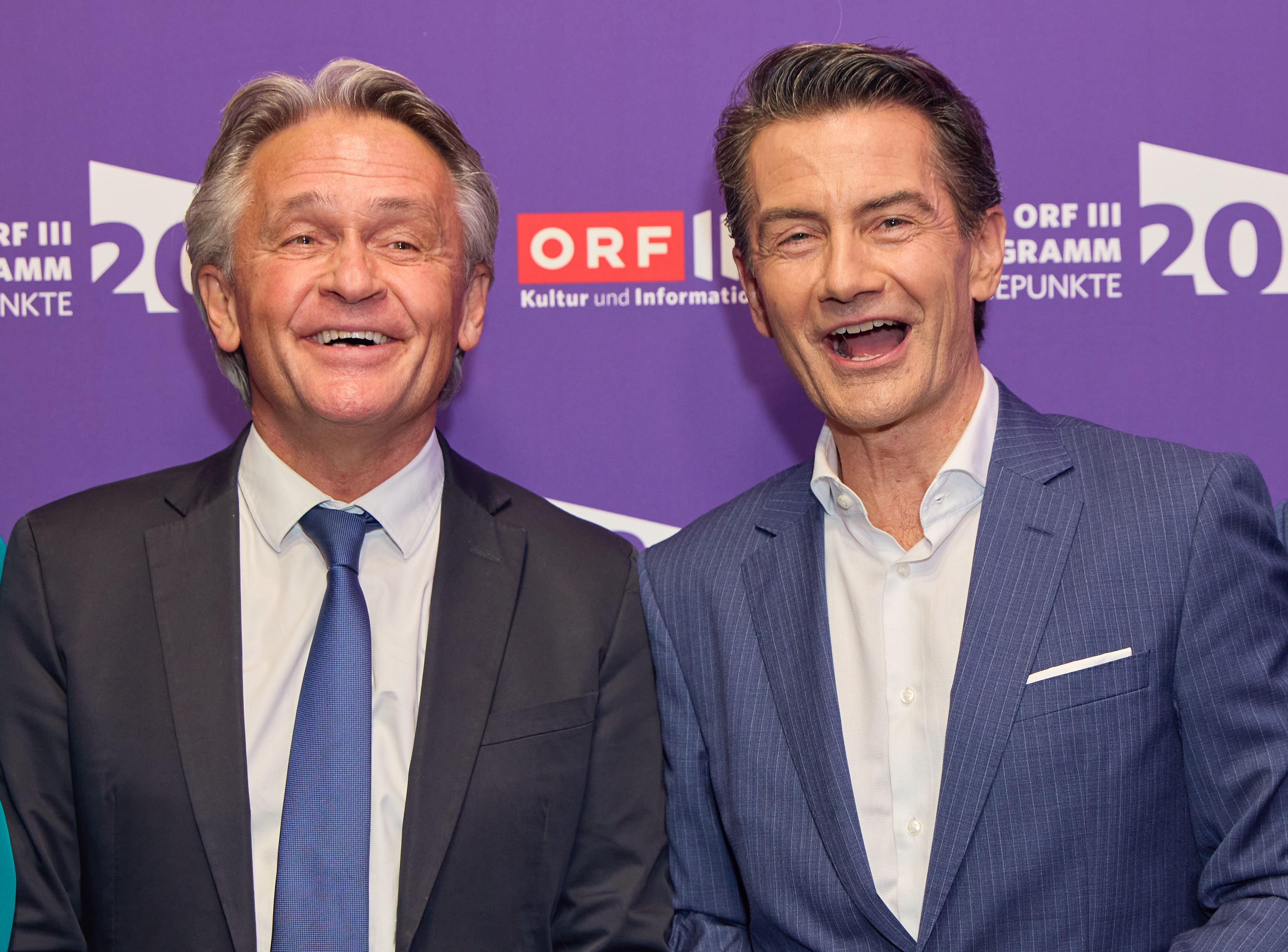 Peter Westenthaler ist seit März 2024 im ORF-Stiftungsrat – hier im Bild mit Roland Weißmann.