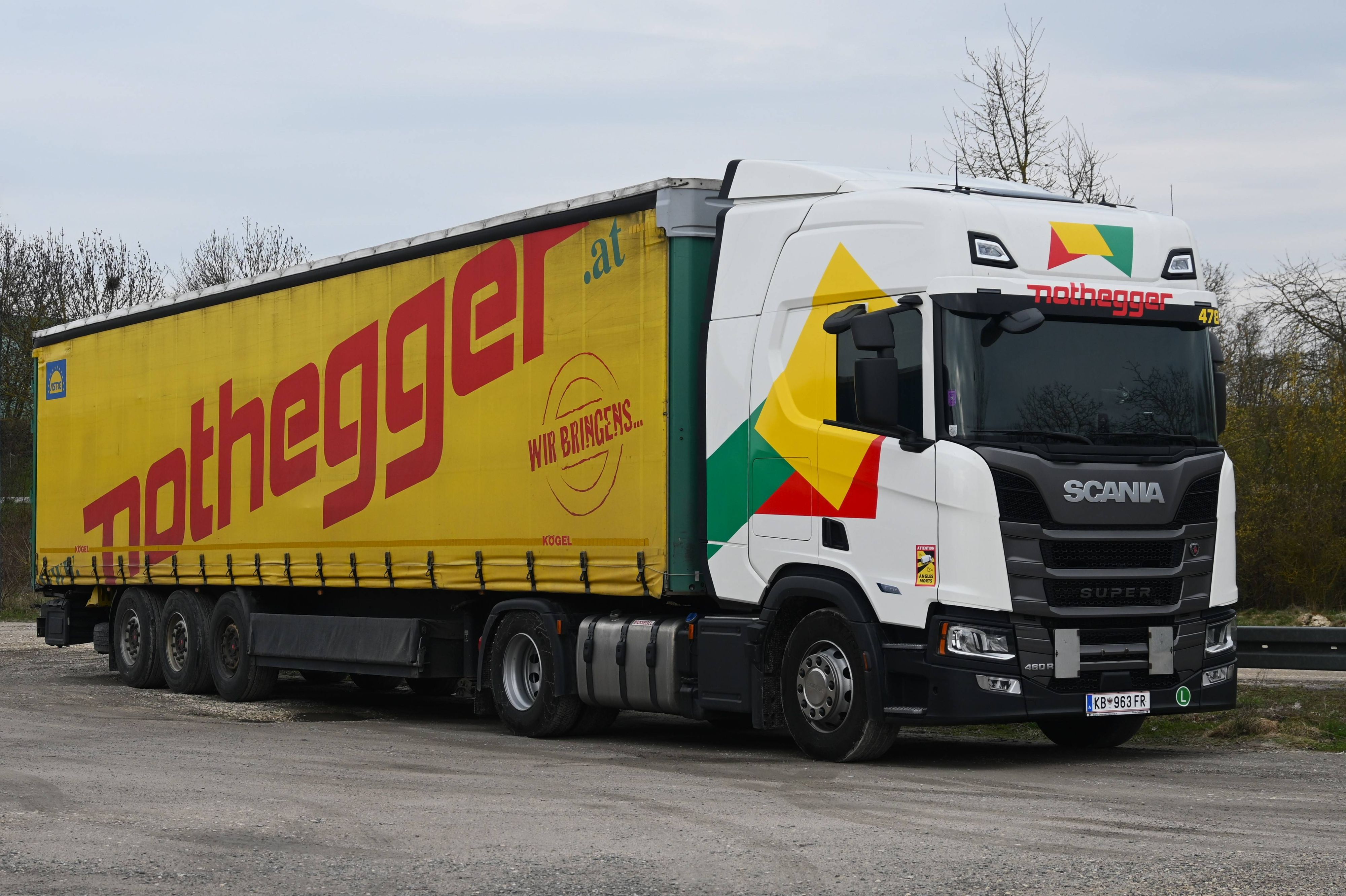 Die Nothegger Transport Logistik hat ihren Sitz in St. Ullrich am Pillersee.