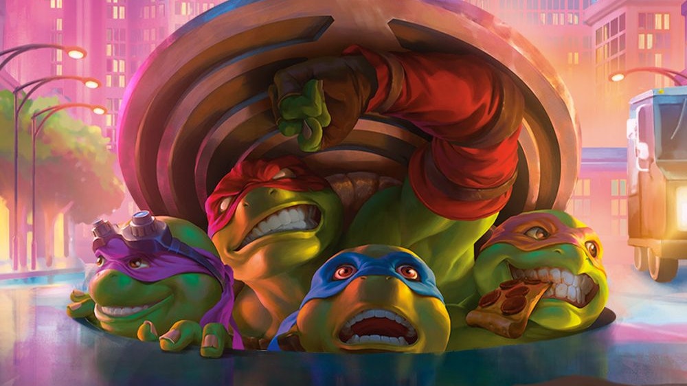 Die Teenage Mutant Ninja Turtles sind jetzt Teil von Magic: The Gathering