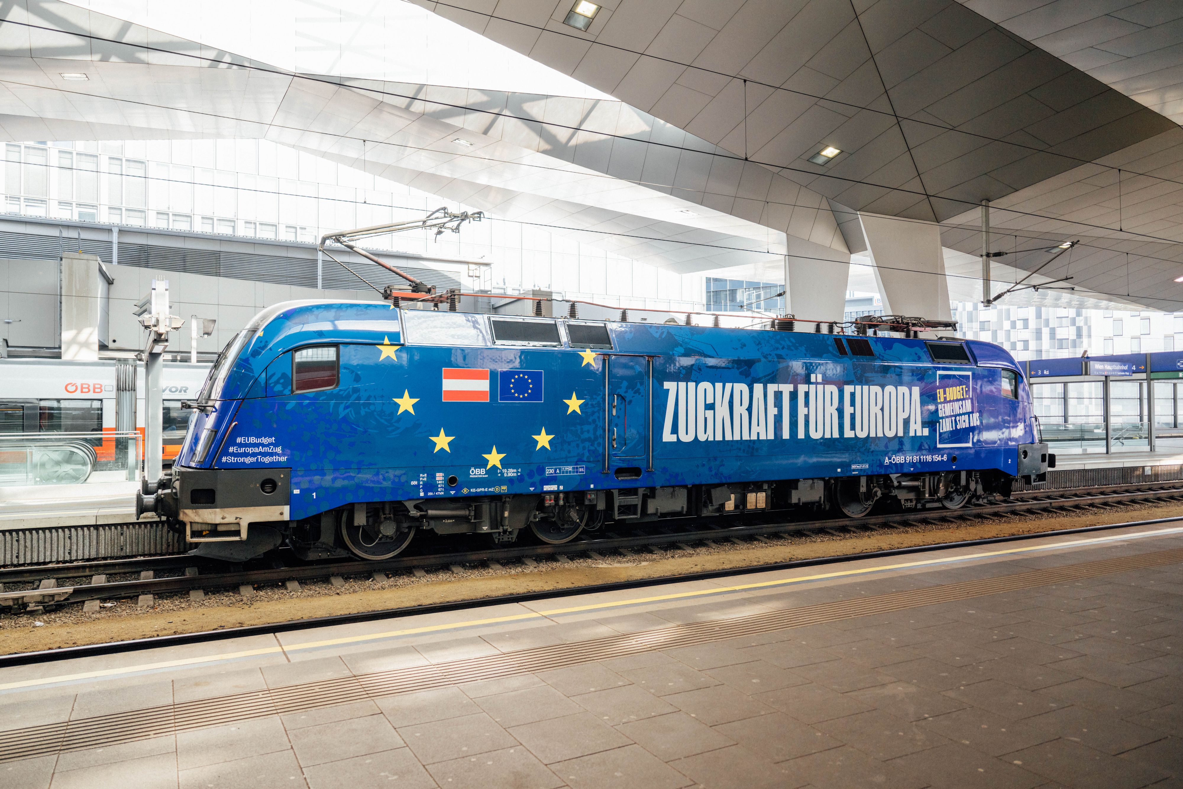 Heute.at - Zugkraft für Europa – neue EU-Lokomotive der ÖBB