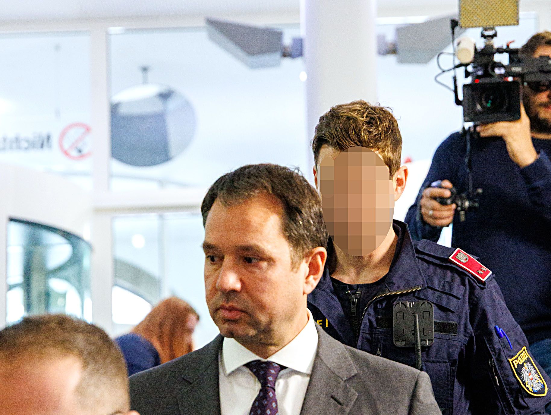 Kronzeuge Thomas Schmid sagte am Montag im Postenschacher-Prozess aus.