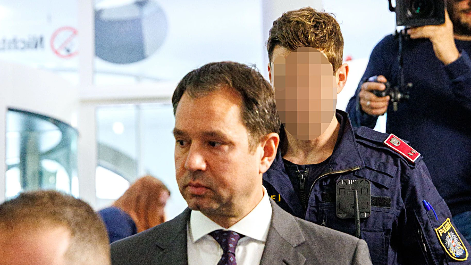 Kronzeuge Thomas Schmid sagte am Montag im Postenschacher-Prozess aus.