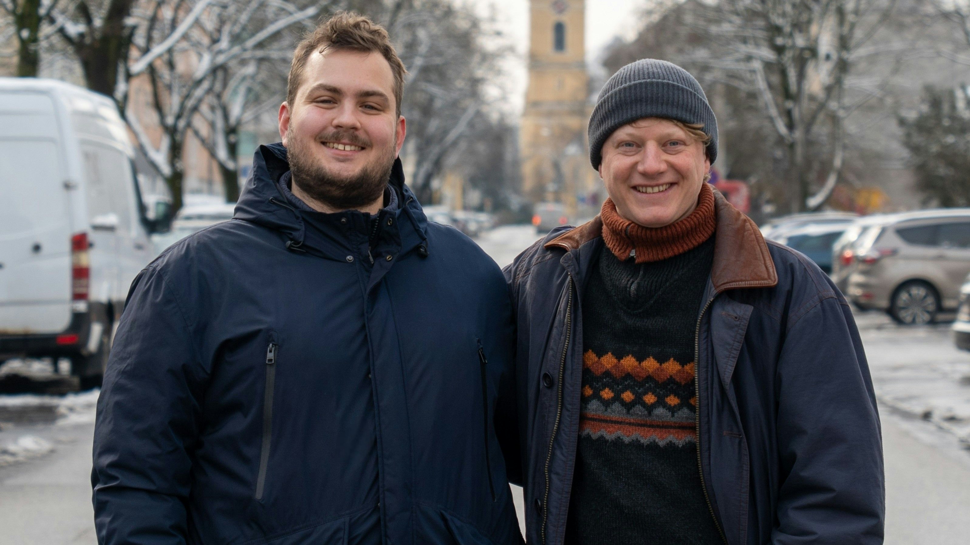 Tobias Watzl und Clemens Brandstetter von "Ahoi" wollen den Antrag einbringen.
