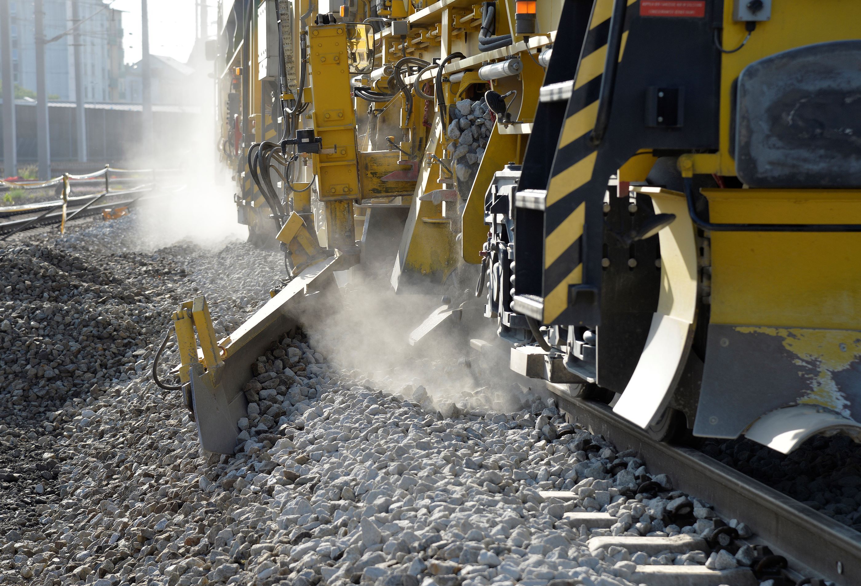 Auf der Weststrecke finden Bauarbeiten statt. 