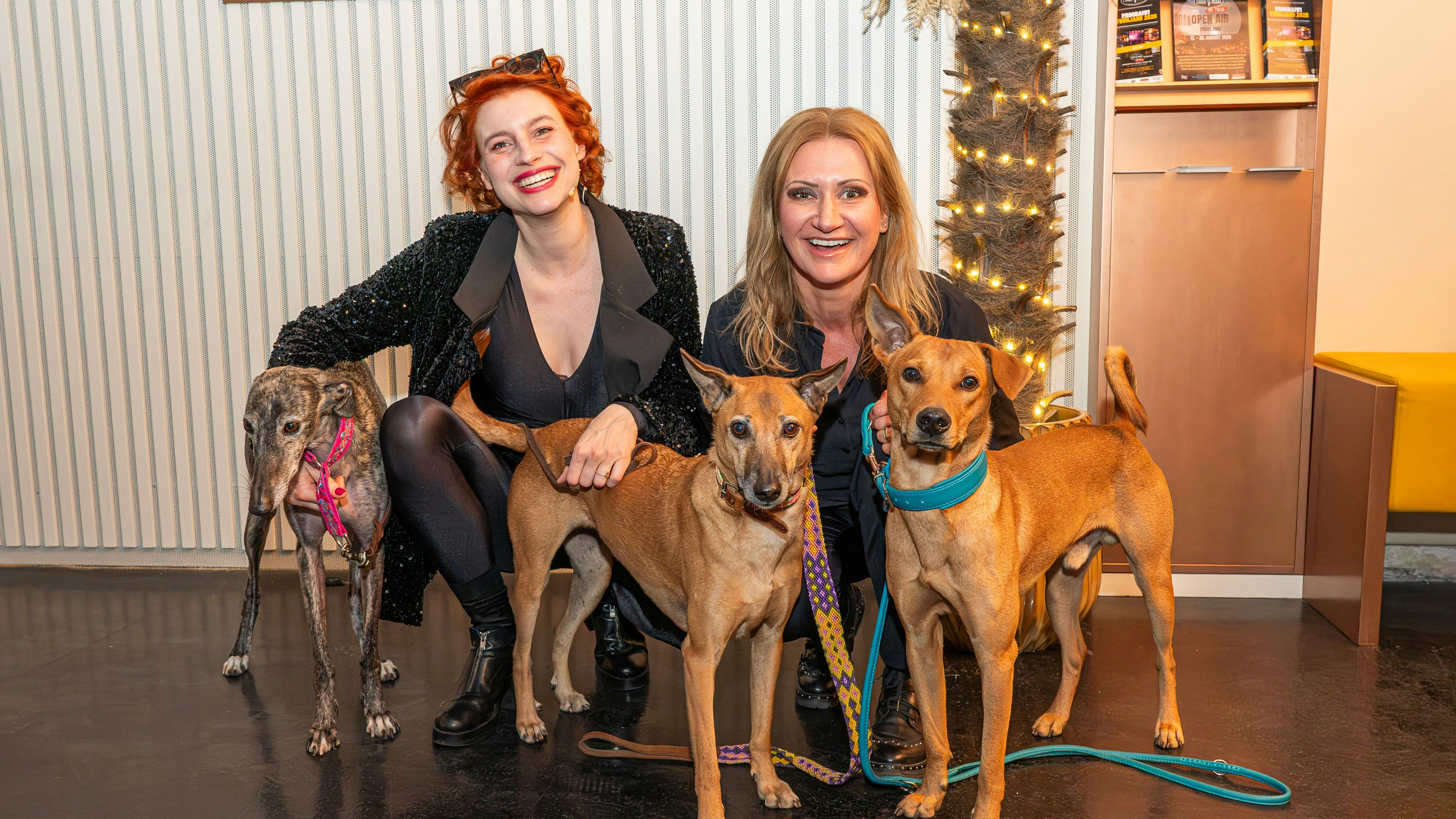 Angelika NIEDETZKY & Lisa-Lena TRITSCHER bei der Premiere von "Dogs - Eine kabarettistische Lesung" am 9.3.2026 im CasaNova Wien