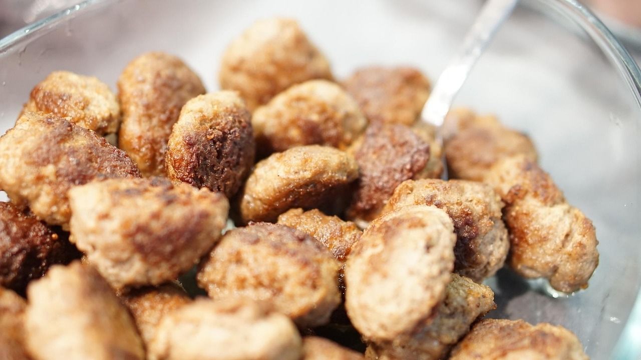 Knusprige Fleischlaibchen