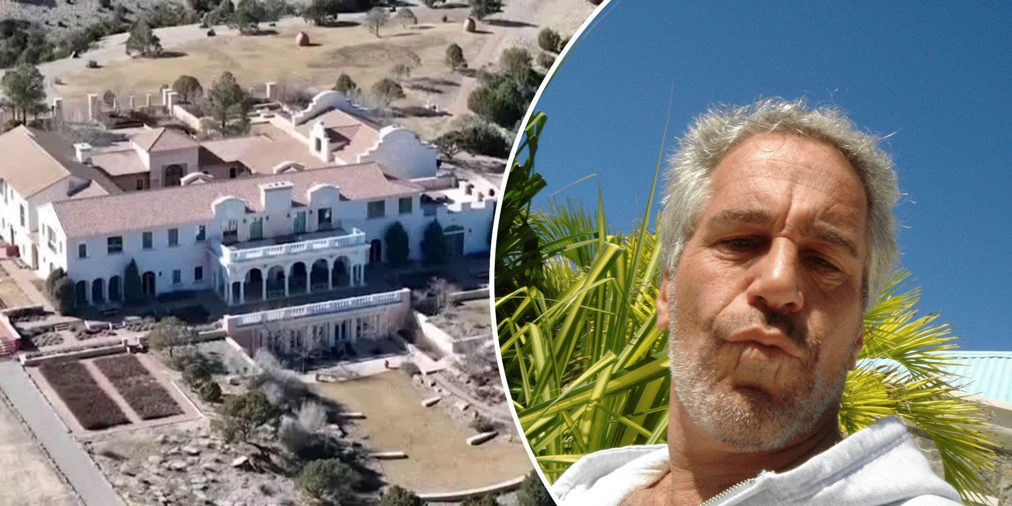 Epsteins Anwesen in New Mexico.