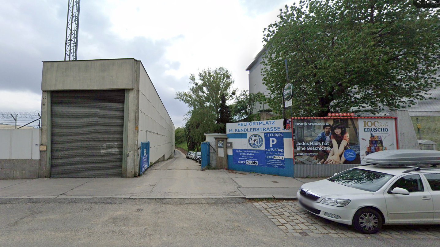 Neuer Trick bei Parkplatz-Abzocke - Kendlerstraße 42