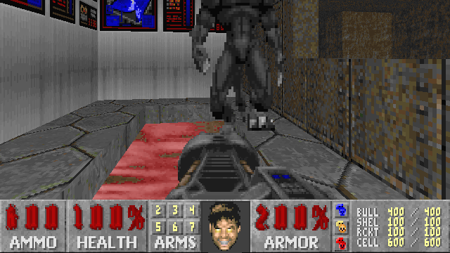 Ein Screenshot aus dem Ego-Shooter Doom