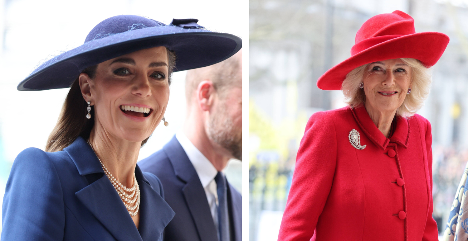 Royals vereint: Proteste überschatteten den Auftritt