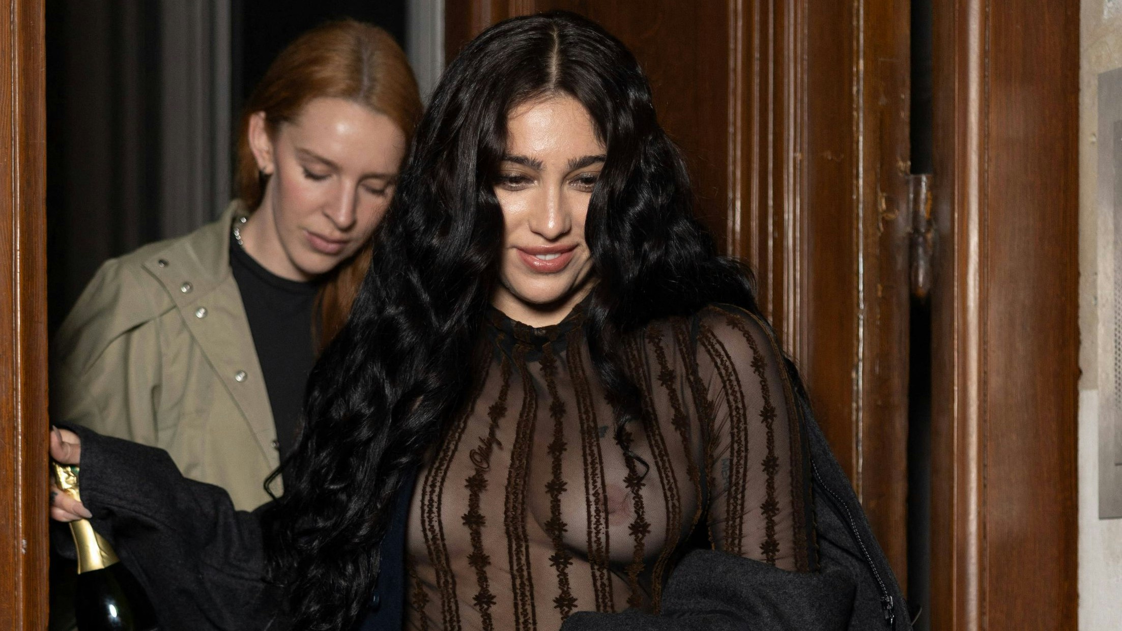 Lourdes Maria Ciccone Leon at Ottolinger Collection Femme Prêt à Porter Automne Hiver 2026 2027 fashion show during Paris Fashion Week on march 8th 2026 Julien Sarkissian Bestimage Celebrities at Ottolinger Women Ready to Wear Fall Winter 2026 2027 Collection fashion show, during Paris Fashion Week on march 8th 2026 Paris France PUBLICATIONxNOTxINxFRAxUKxUSAxAUSxBEL Copyright: xJulienxSarkissianx/xBestimagexJulienxSarkissianx/xBestimagex