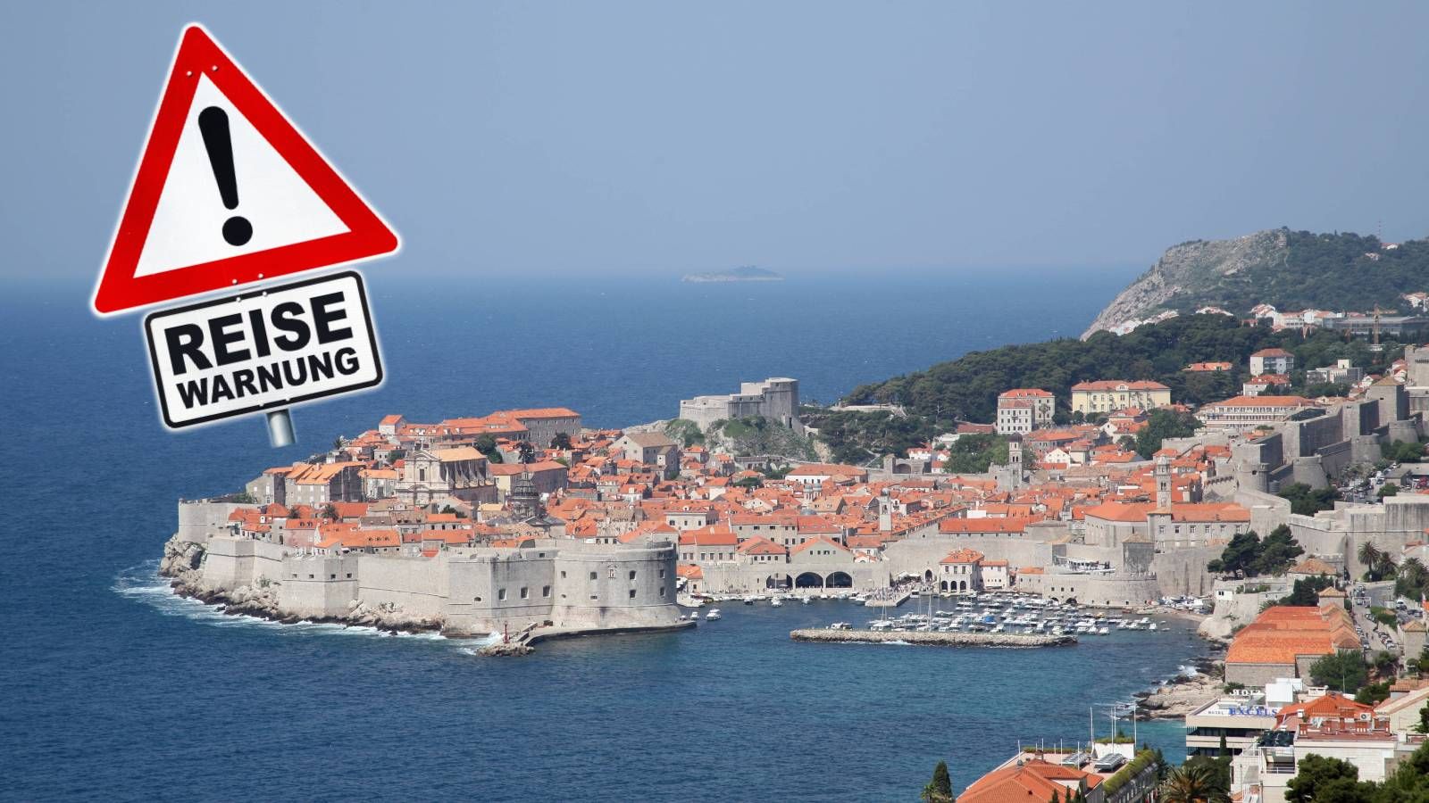 Serbien hat eine Reisewarnung für Kroatien verhängt.