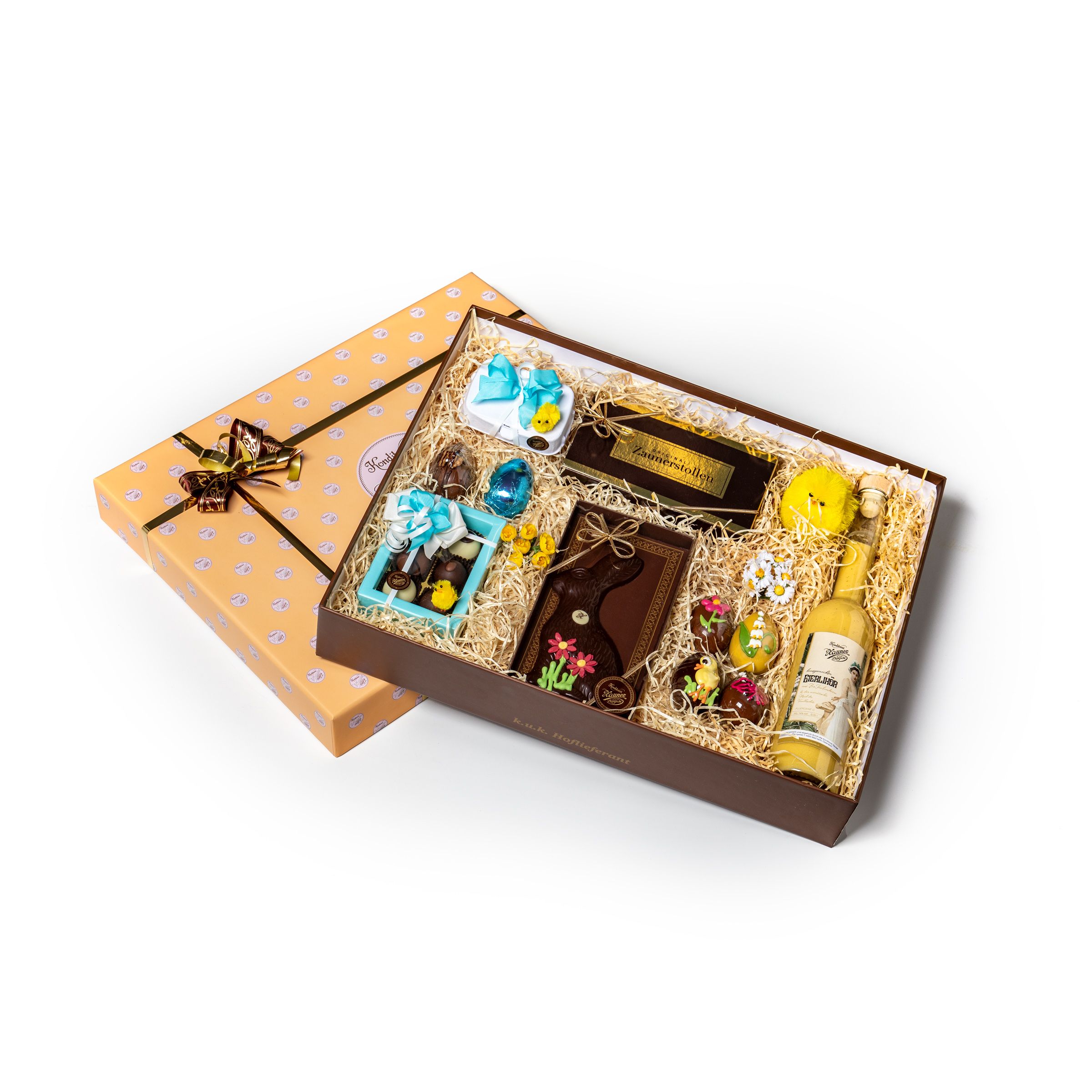 Die große Oster-Geschenkbox gibt es für 132 €.