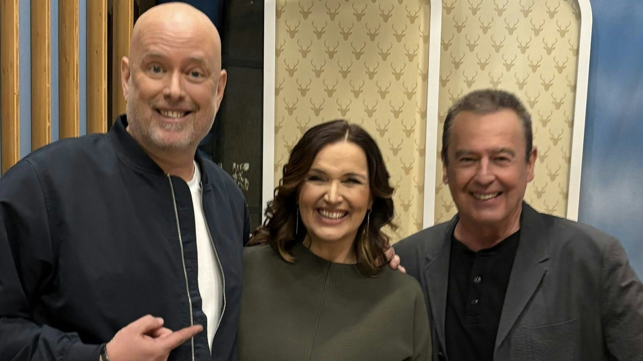 Zu Gast im "Studio 2": Udo Huber, Moderatorin Barbara Karlich, Markus Hauptmann (v.r.n.l.)