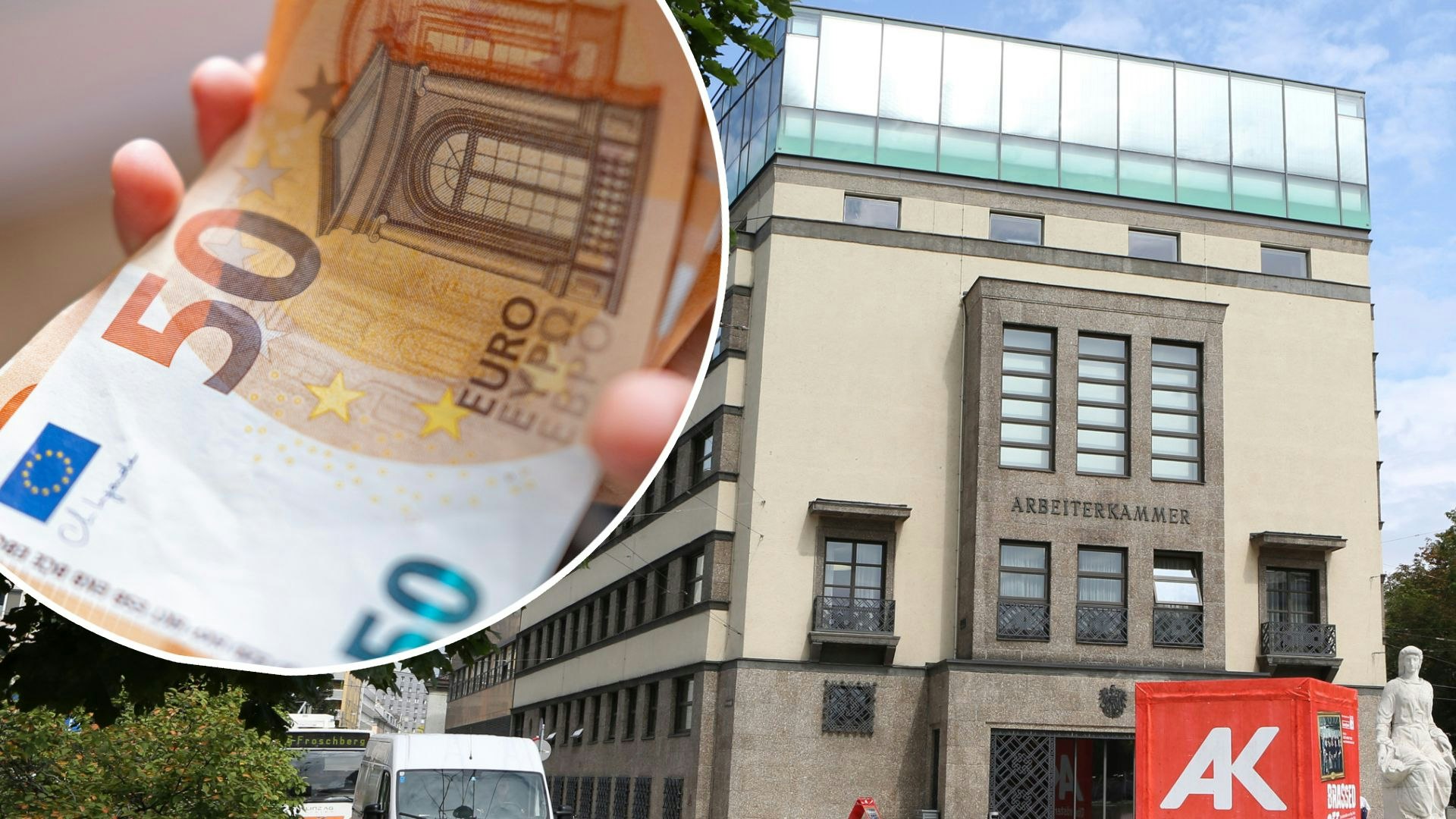 Die Arbeiterkammer OÖ verhalf der Frau zu ihrem Recht und zu einem hohen Geldbetrag.