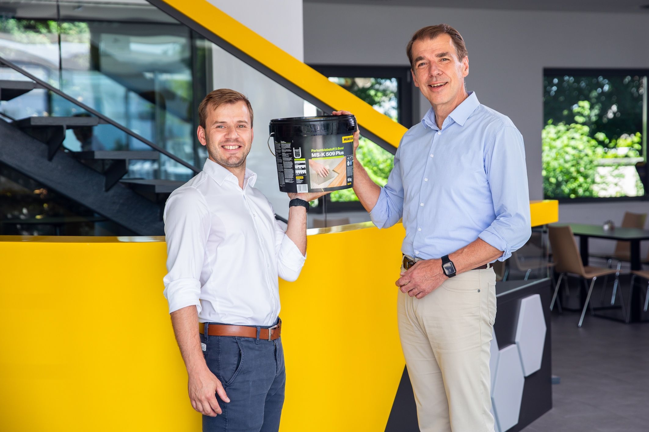 Murexin Geschäftsführer Rainer Pascher (links) und Bernhard Mucherl.