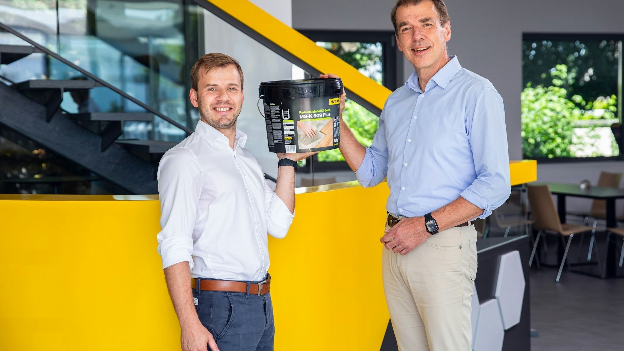 Murexin Geschäftsführer Rainer Pascher (links) und Bernhard Mucherl.
