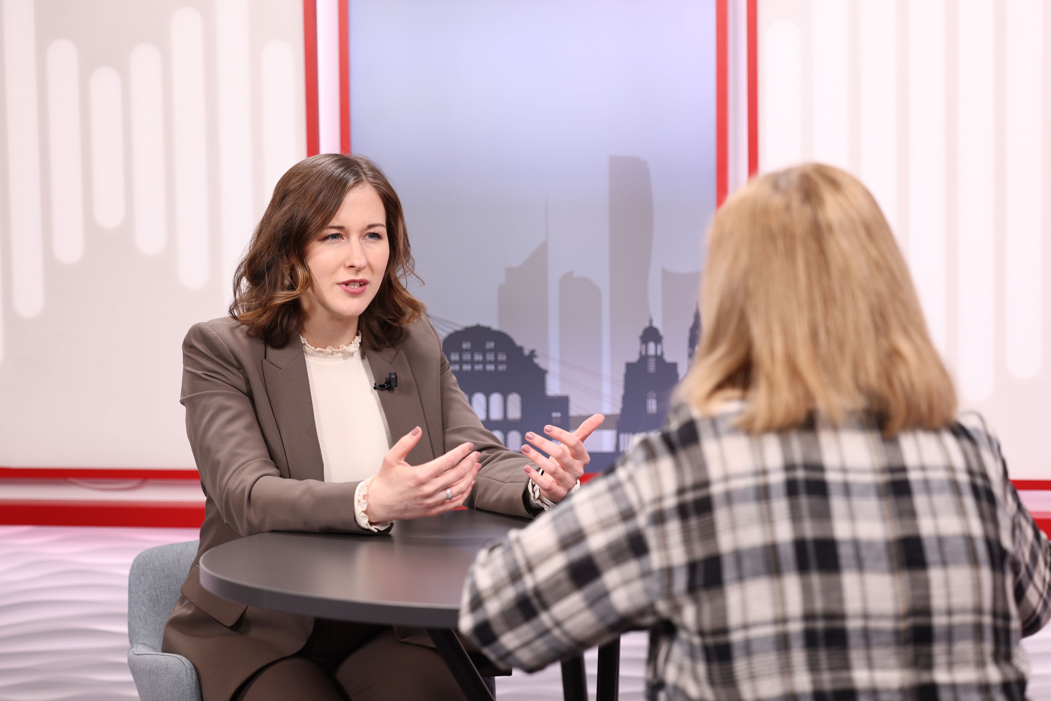 Integrationsministerin Claudia Bauer (ÖVP) im Interview mit 