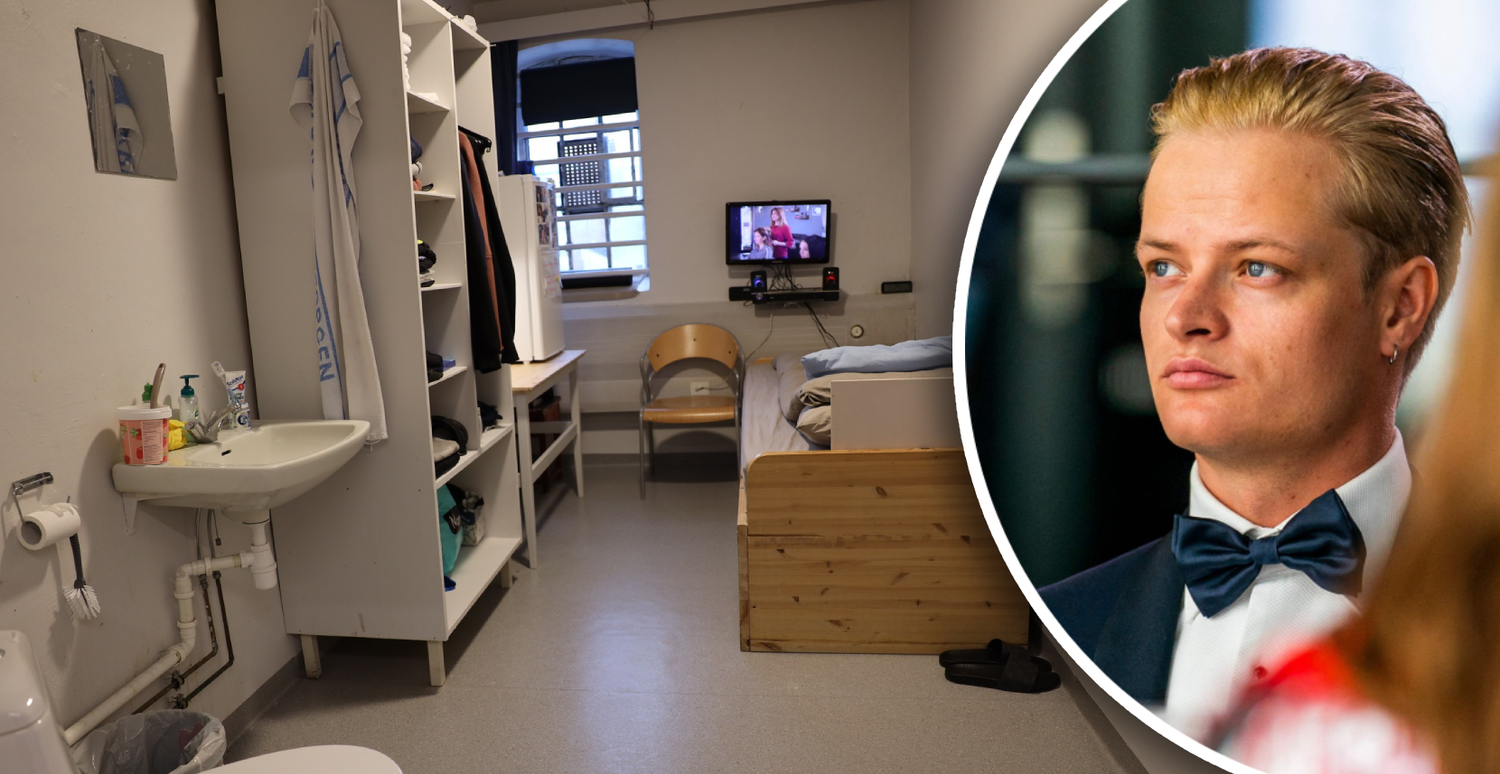 In Norwegen gibt es keine extra Untersuchungshaft. Marius sitzt deshalb mit verurteilten Straftätern zusammen. Das Bild zeigt eine normale Zelle aus der Einrichtung und stammt von der Gefängnisleitung.