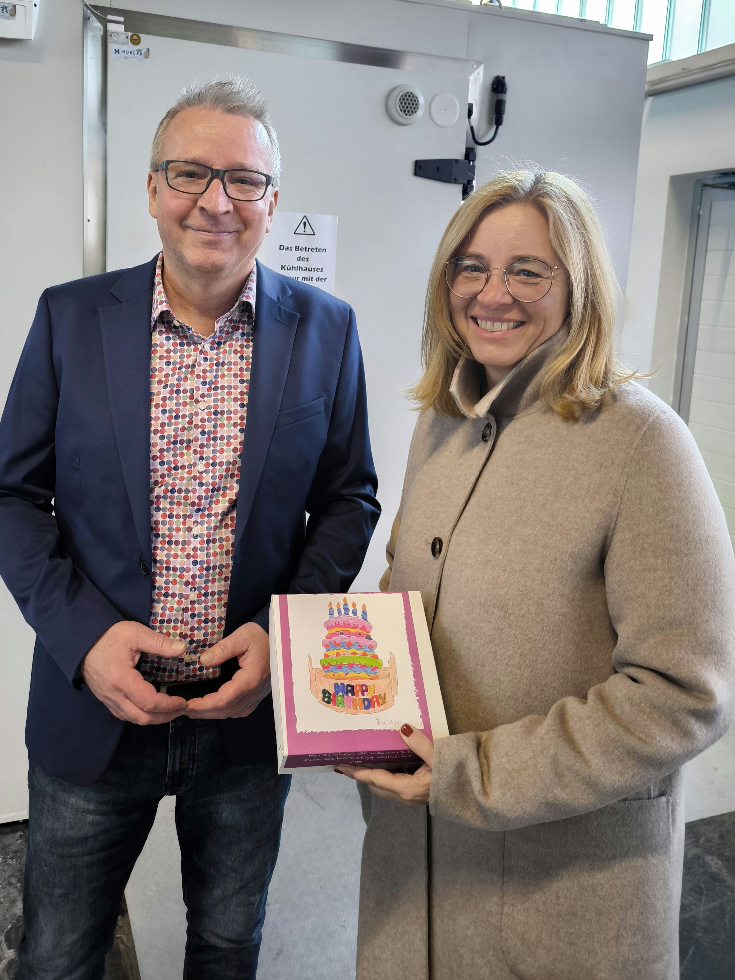 Mahlzeit-Chef Markus Baumann, Welser Vbgm. Christa Raggl-Mühlberger (FPÖ)