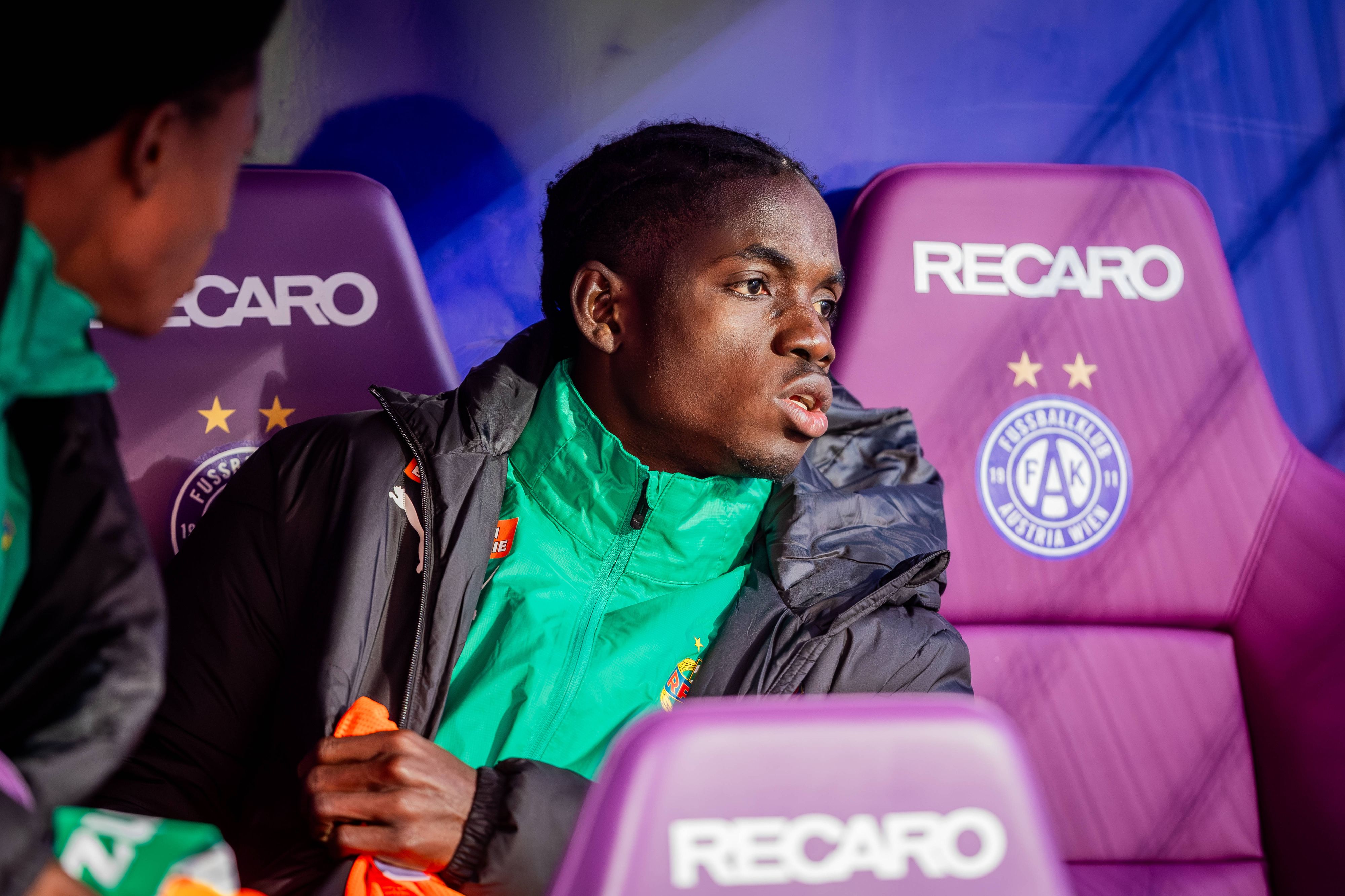 Daniel Nunoo ist längere Zeit zum Zuschauen verdammt.