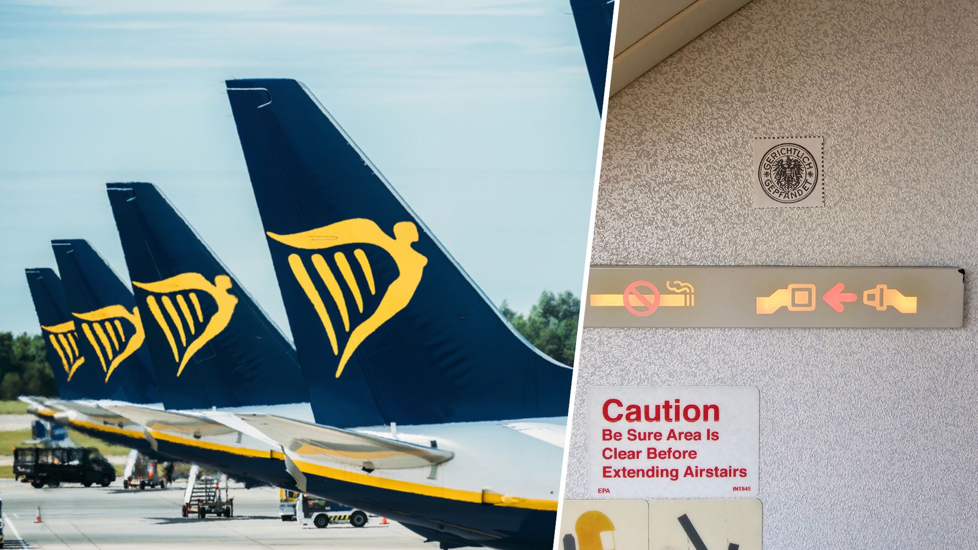 Die Anwälte erklärten, dass sie eine Maschine der Ryanair gepfändet hatten. Die Airline dementierte, zahlte nun aber den offenen Betrag. 