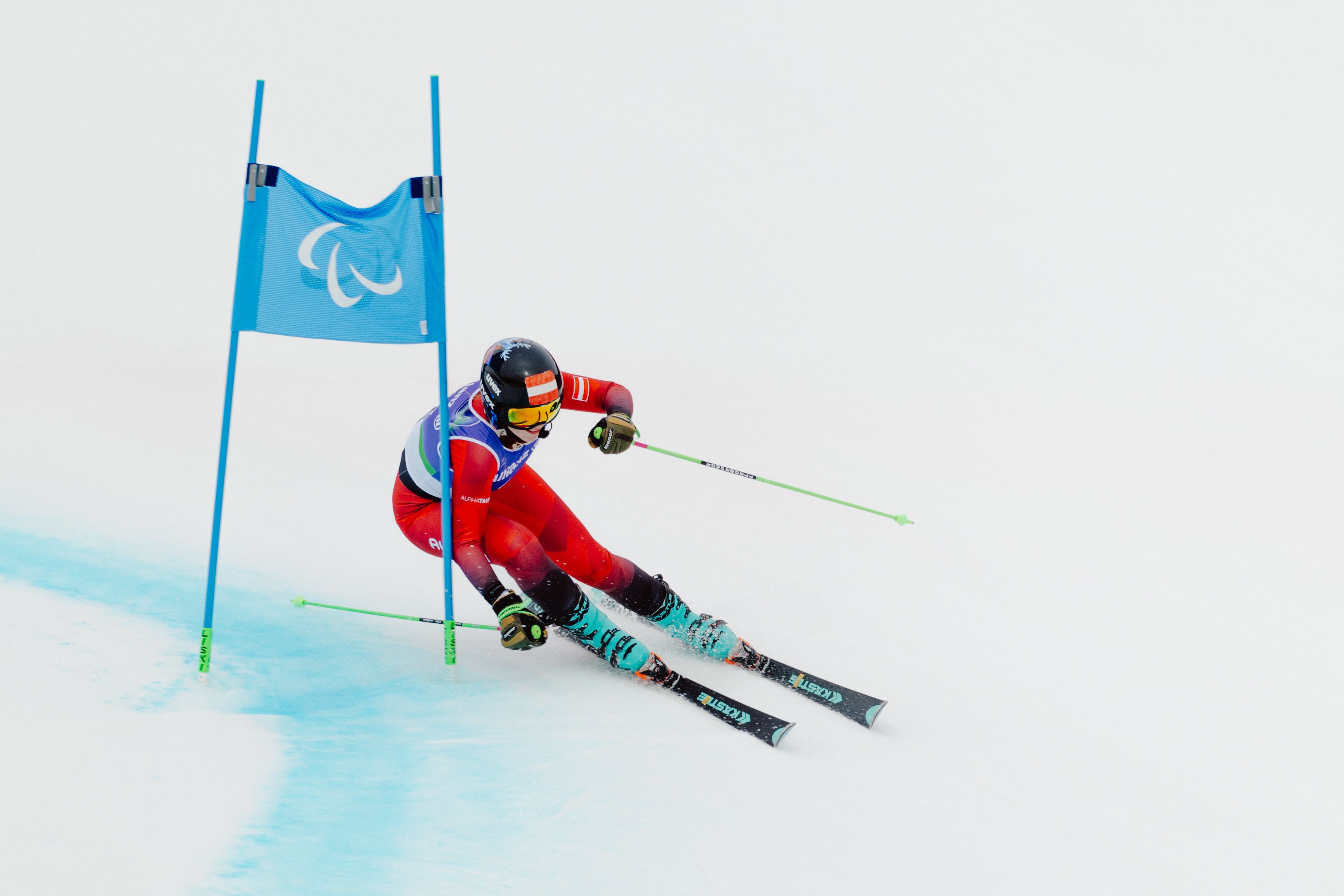 Veronika Aigner am Weg zum Paralympics-Titel