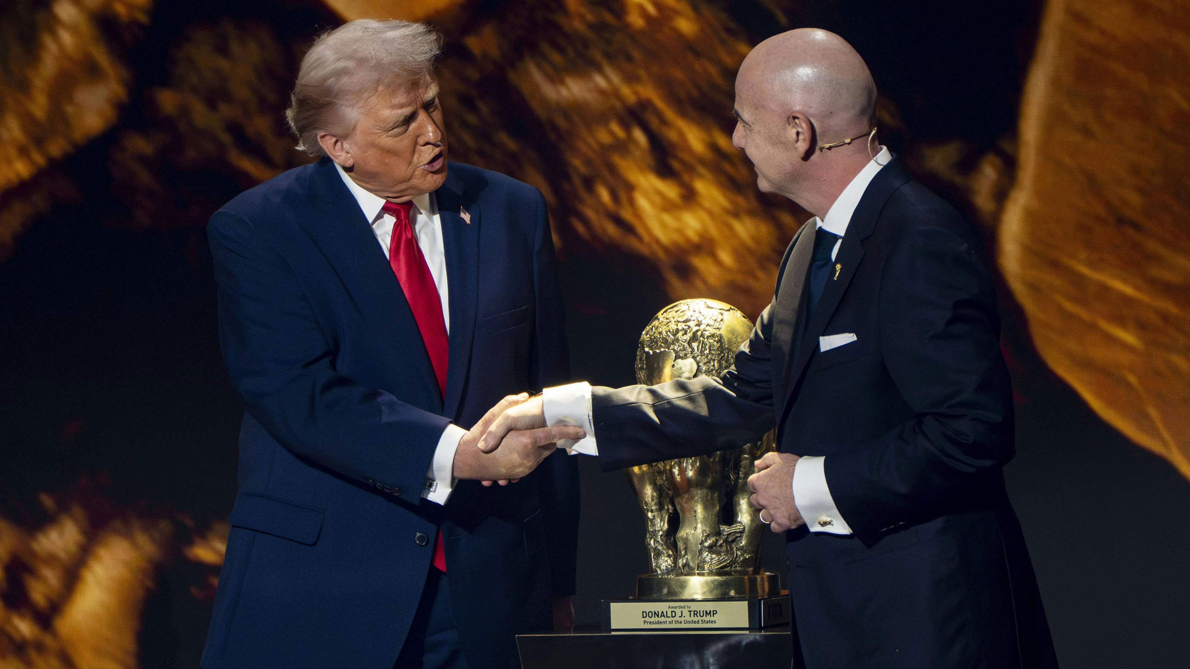 US-Präsident Donald Trump und FIFA-Boss Gianni Infantino. 